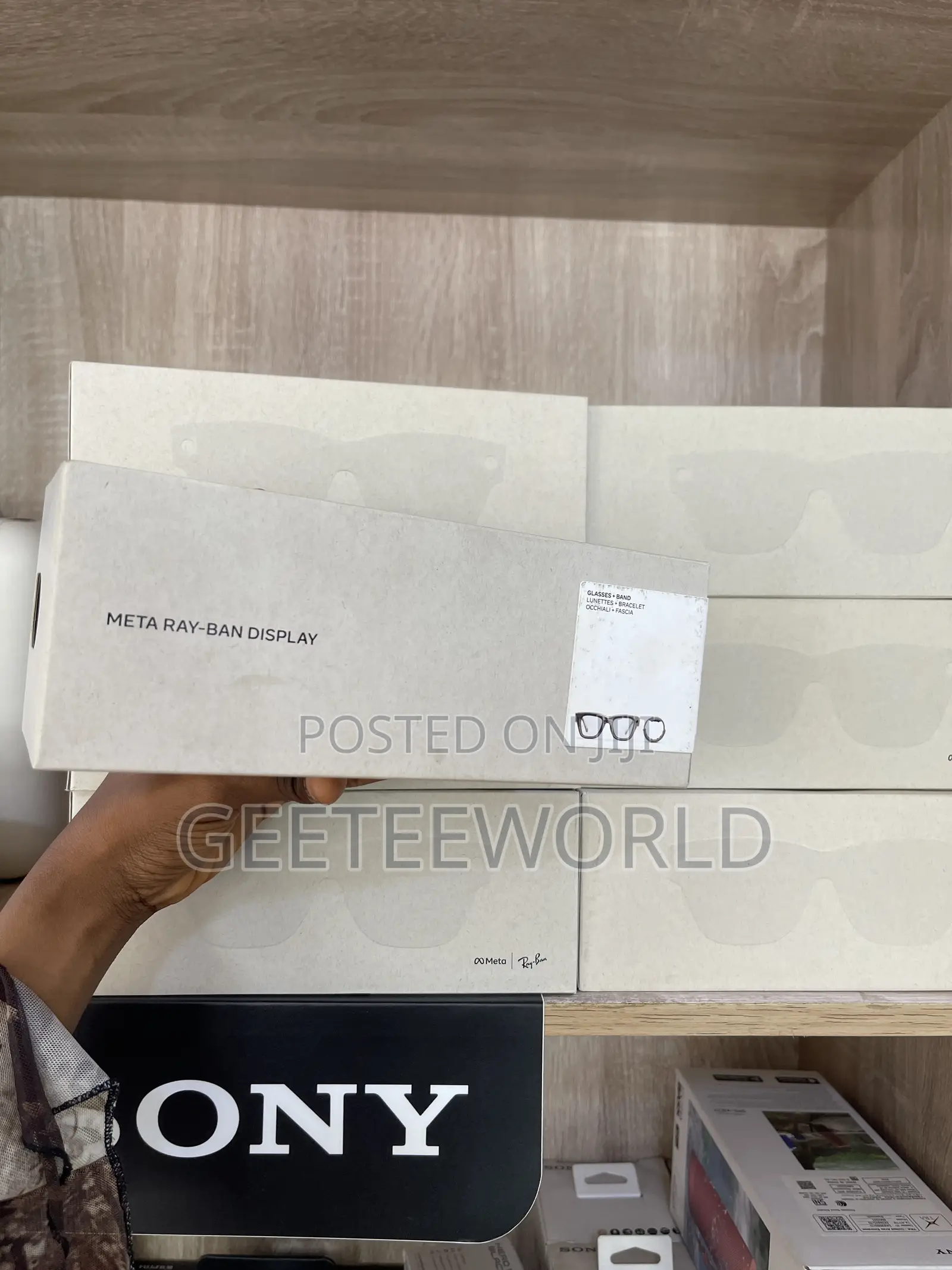 Meta Rayban Display Smart Glasses With Wristband
