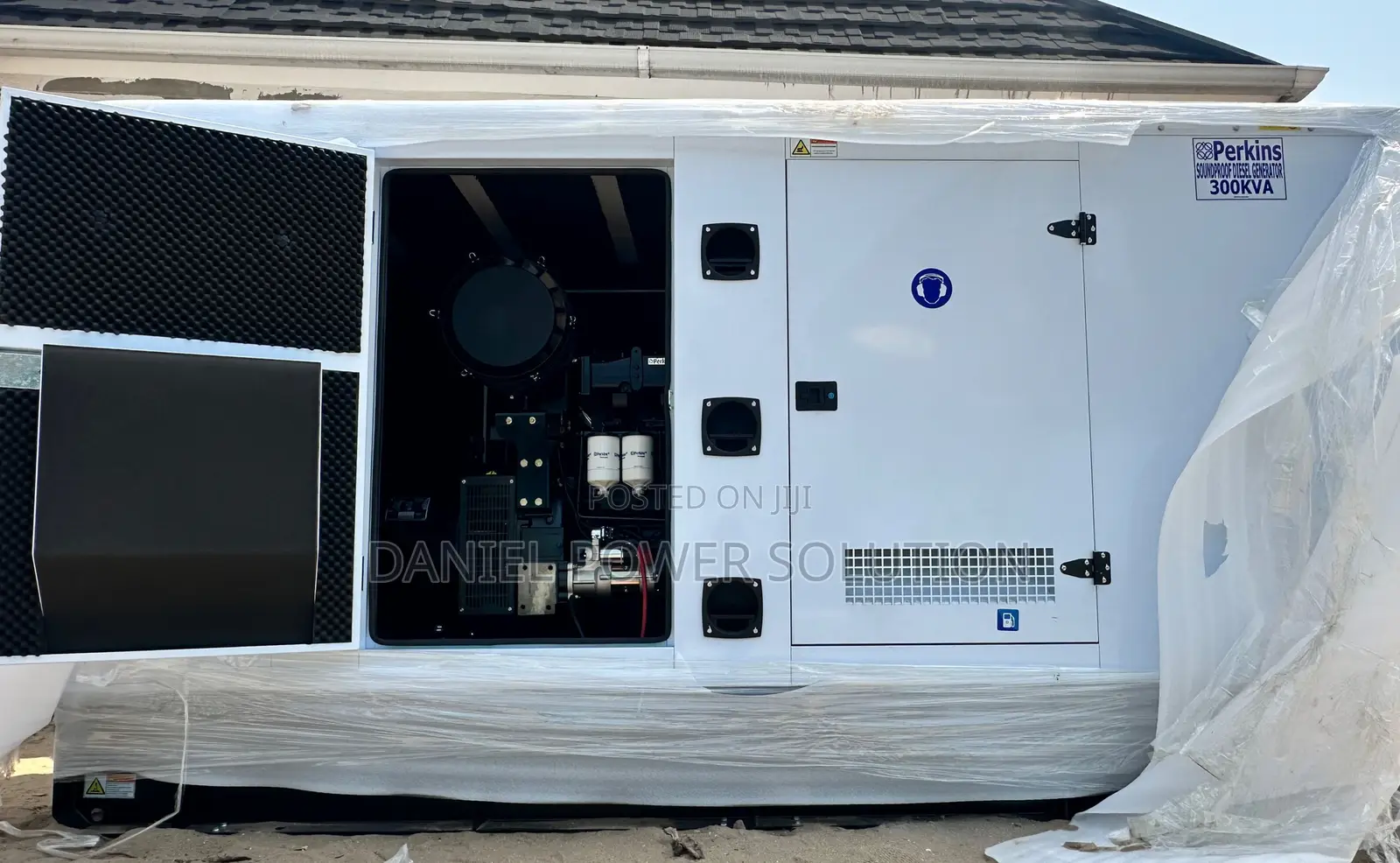 A Brand New 300kva Perkins Soundproof Diesel Generator
