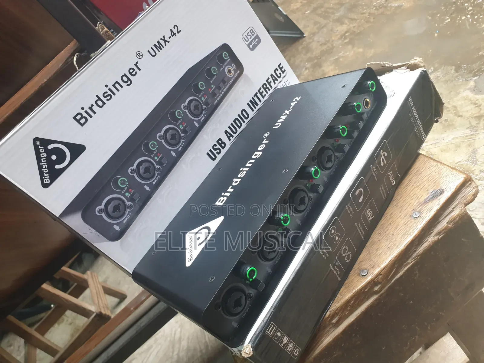 Professional Birdsinger UMX-42 4-Channel Sound Card