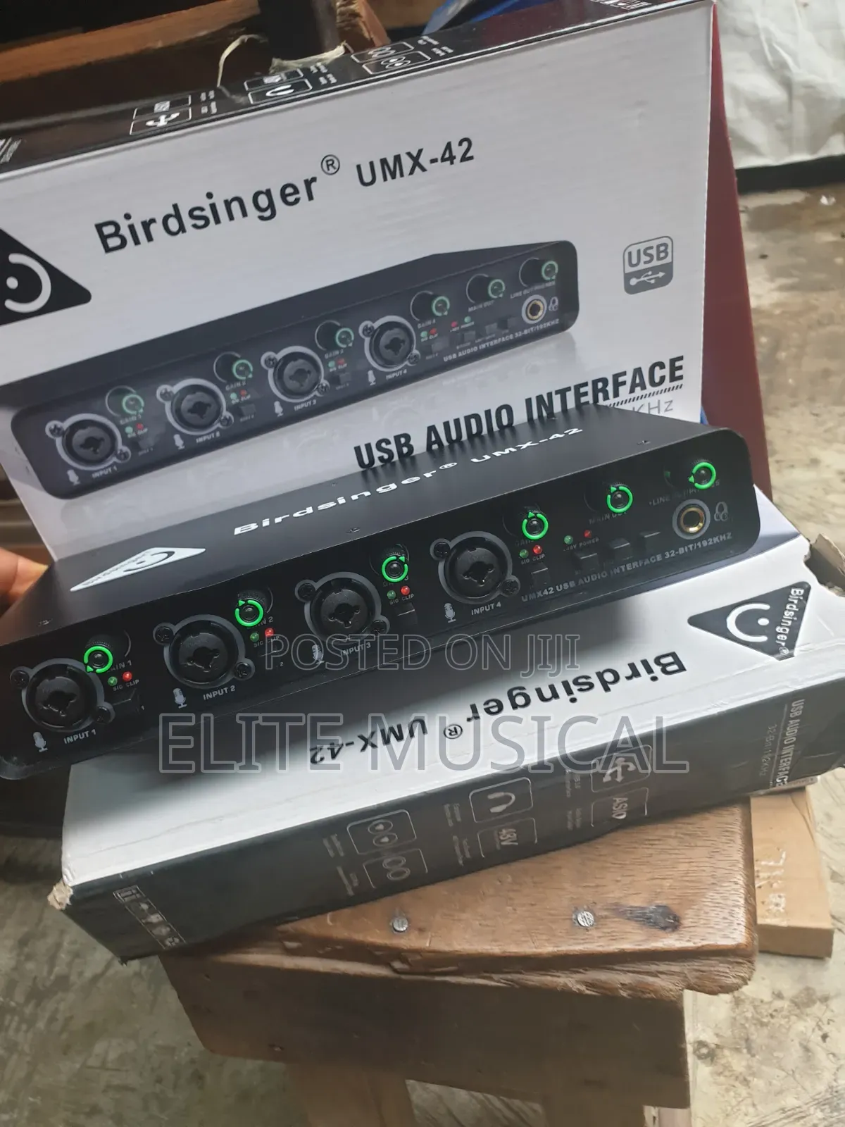 Professional Birdsinger UMX-42 4-Channel Sound Card