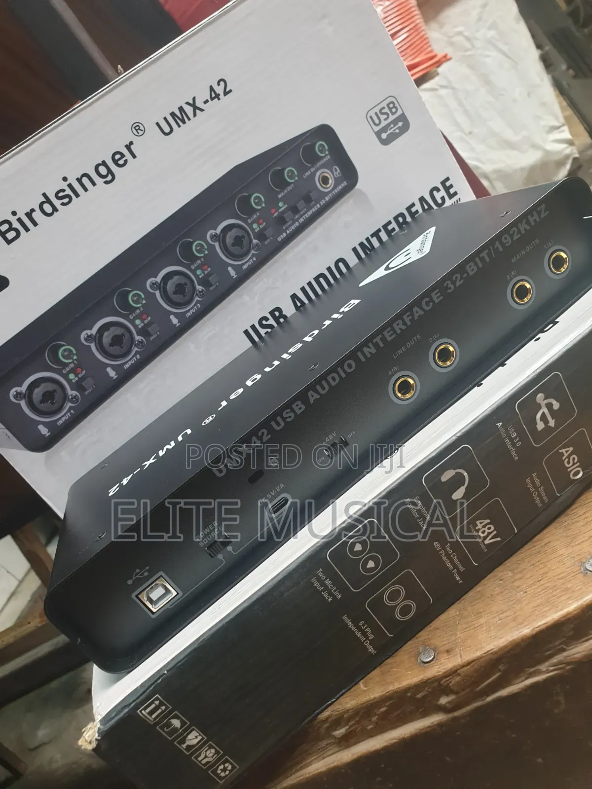 Professional Birdsinger UMX-42 4-Channel Sound Card