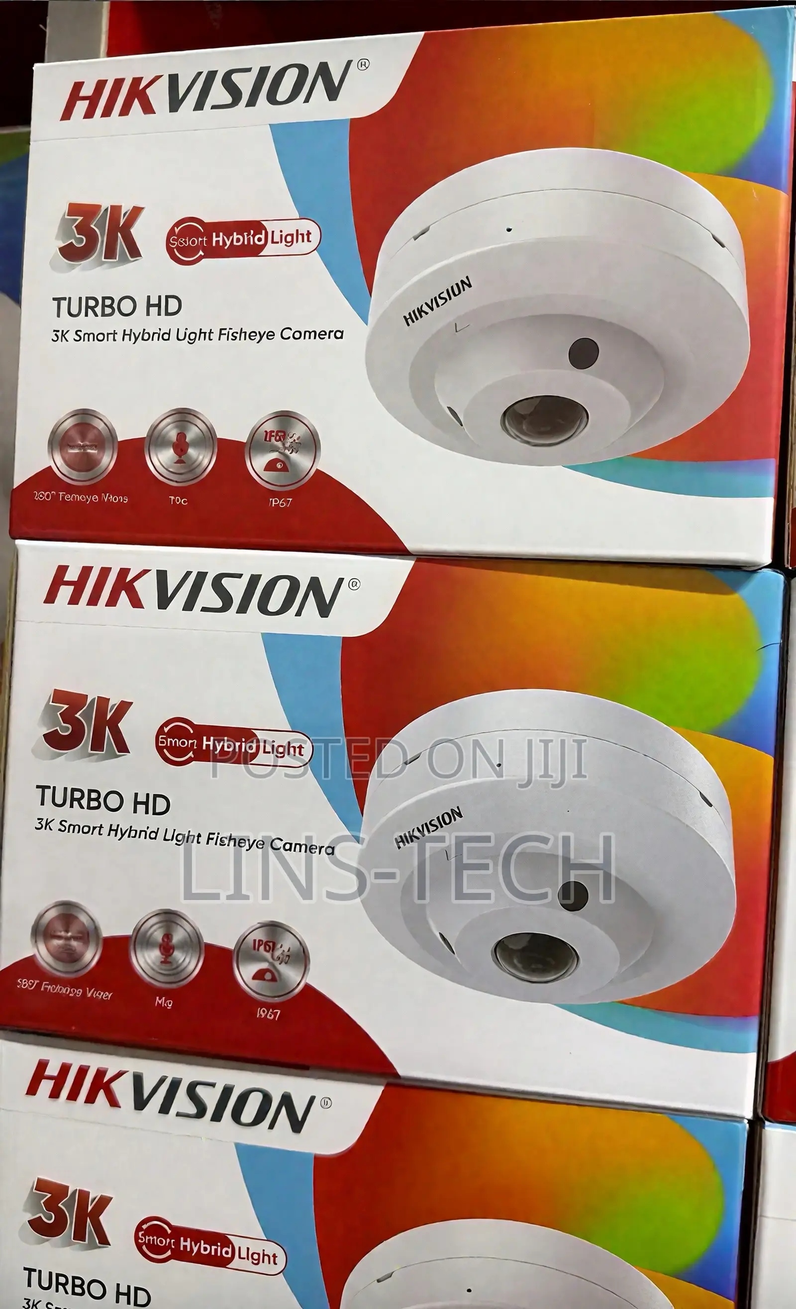 Hikvision Hybrid Light Fisheye Camera