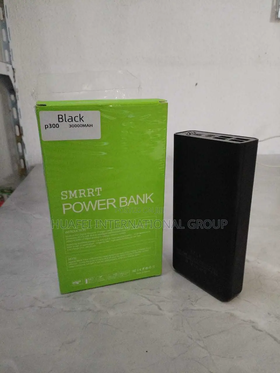 SMRRT 30000mah High Speed Power Bank With Led Flashlight
