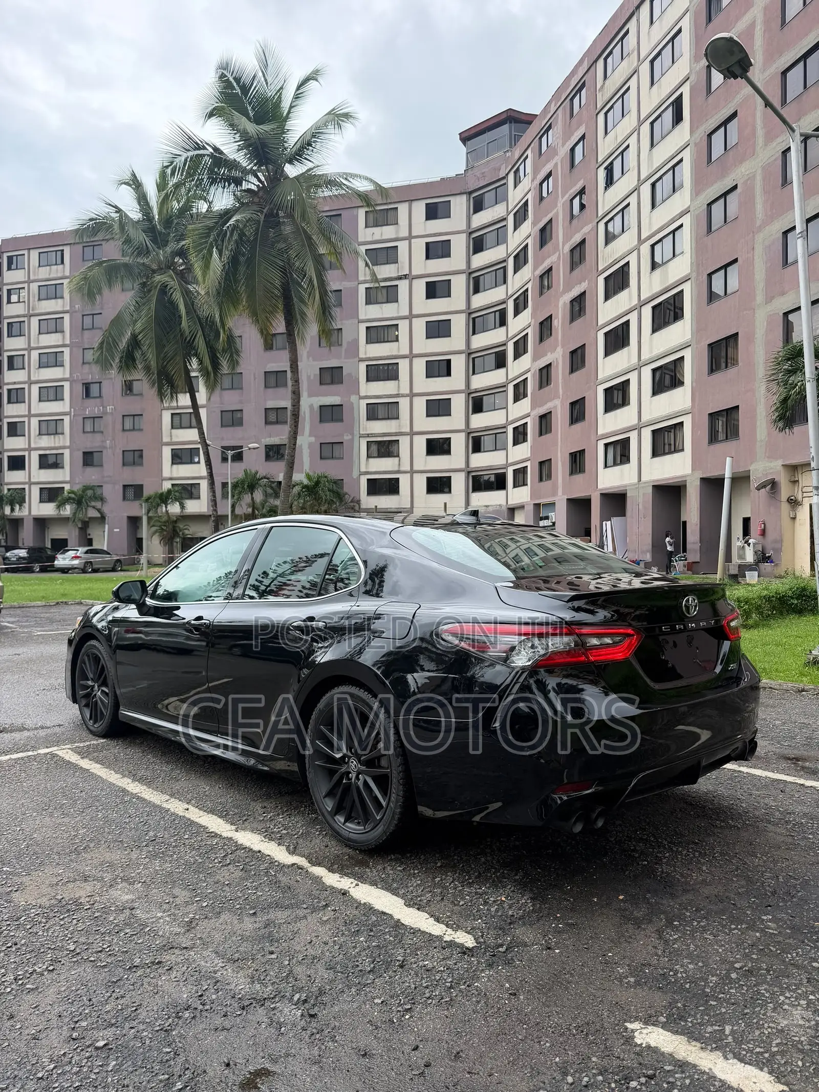 Toyota Camry XSE 2021 Black