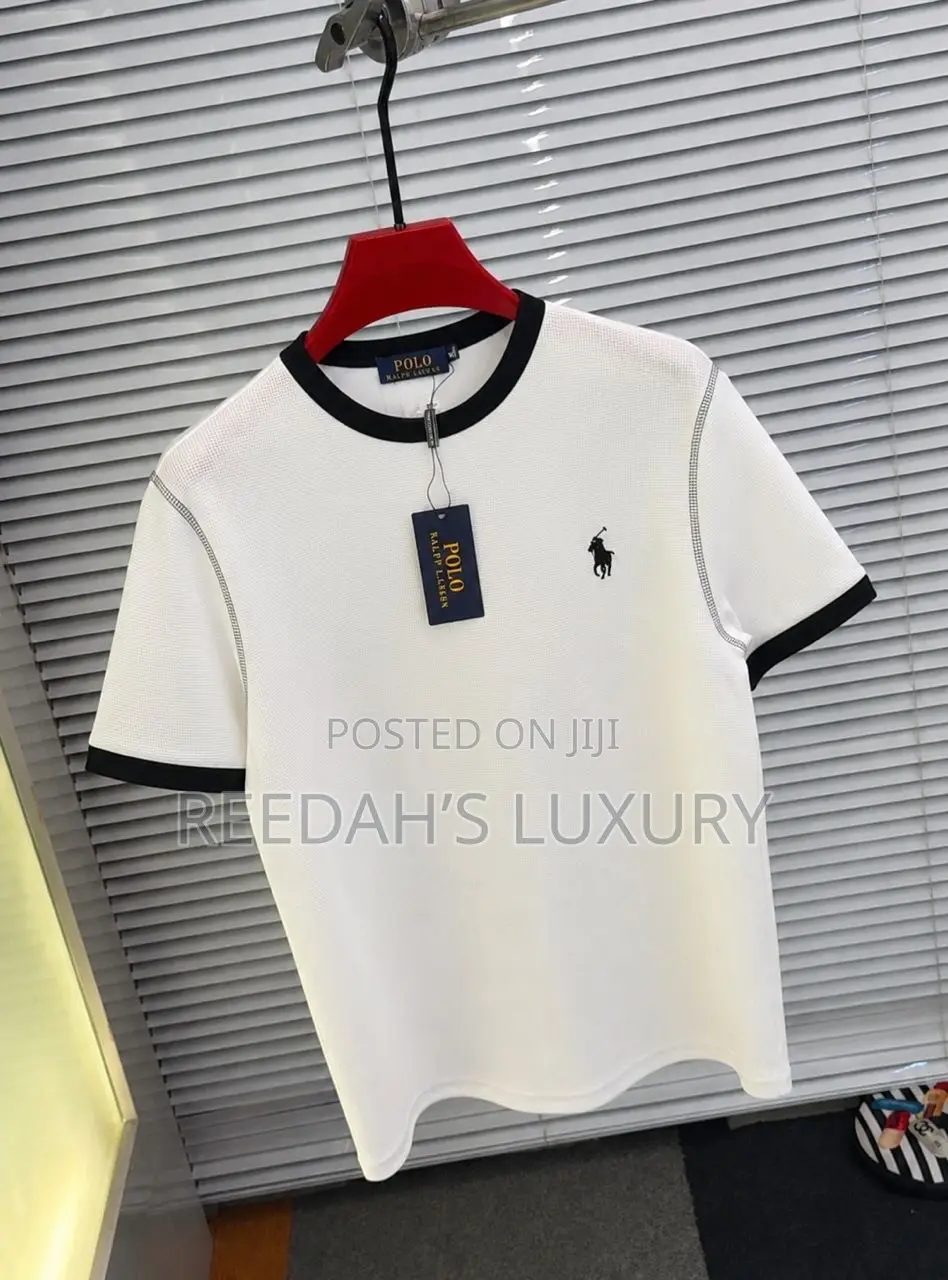 Polo Lauren Contrast Trim Ringer T-Shirt