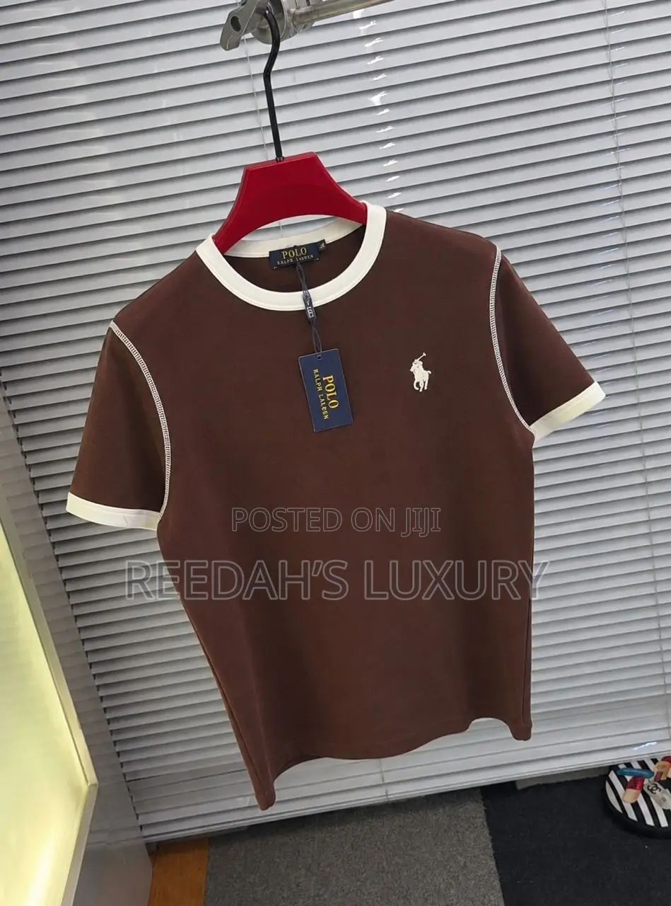 Polo Lauren Contrast Trim Ringer T-Shirt
