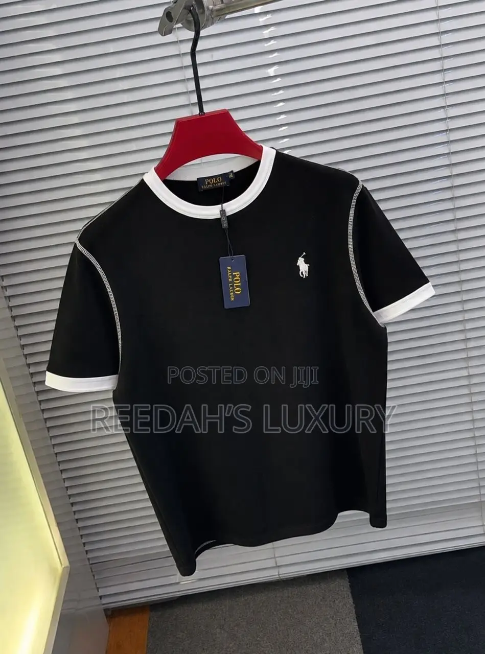 Polo Lauren Contrast Trim Ringer T-Shirt