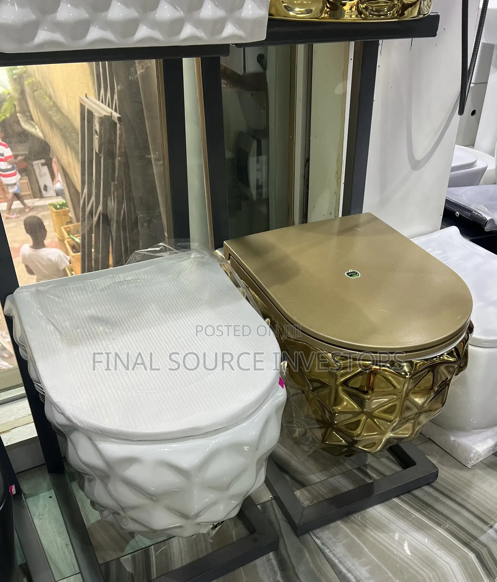 Luxurious Wall Hung WC and Basin