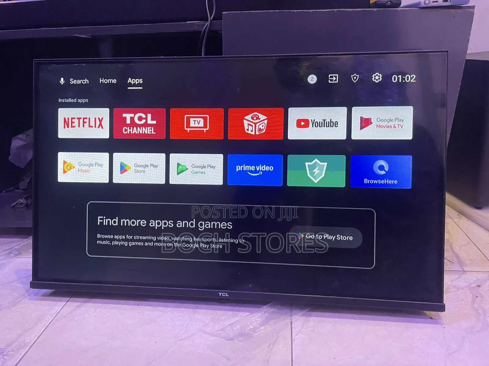 TCL 32inches Framless TV