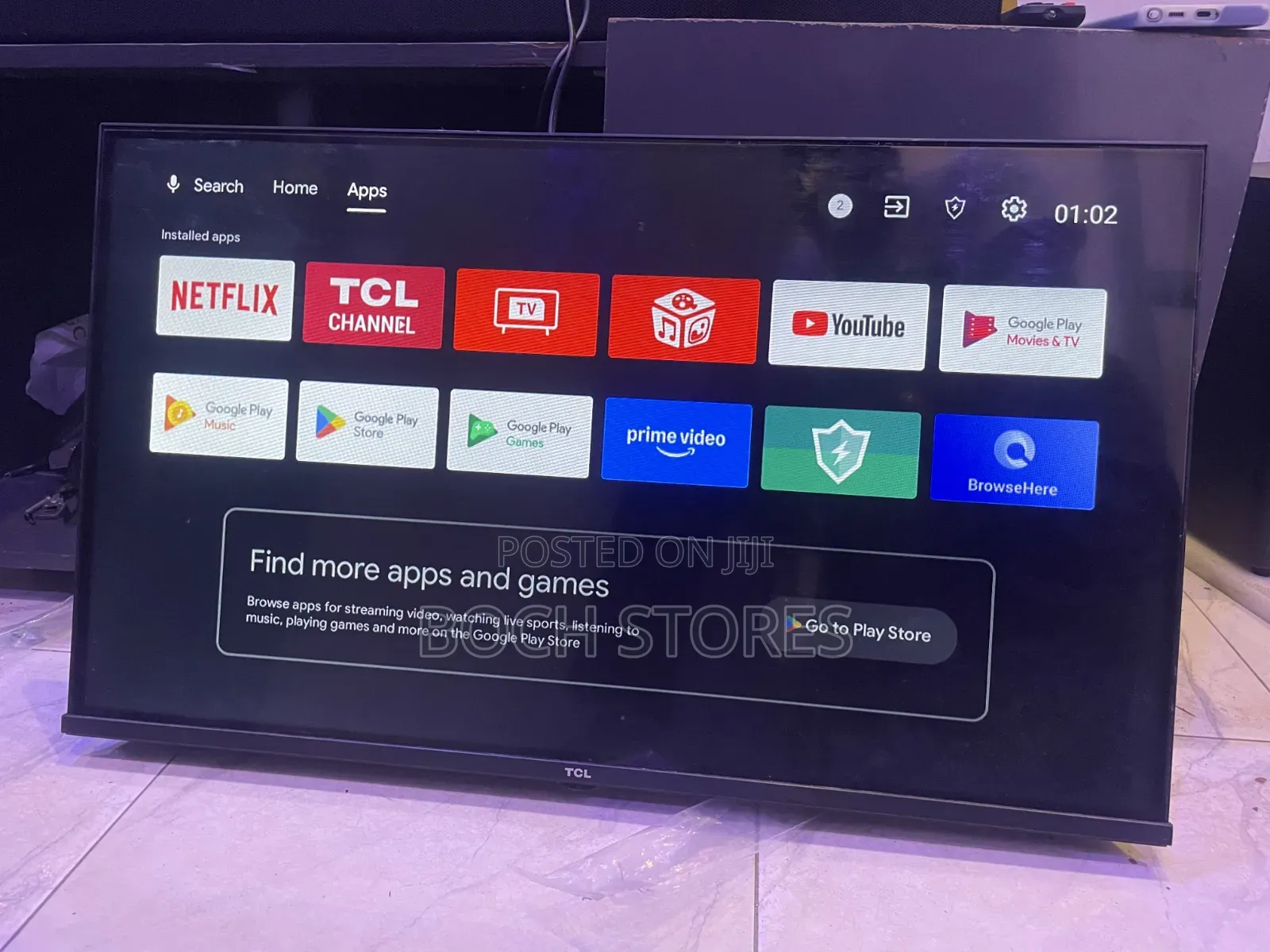 TCL 32inches Framless TV