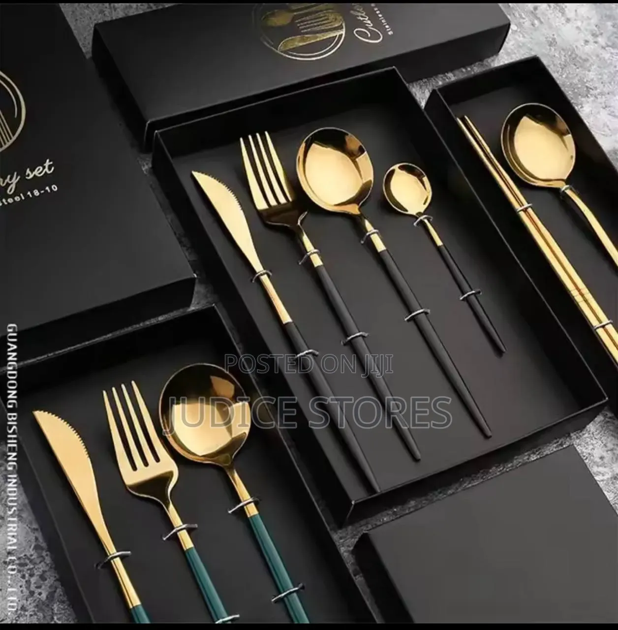 4 PCS Dinner Ware Set Stainless Steel