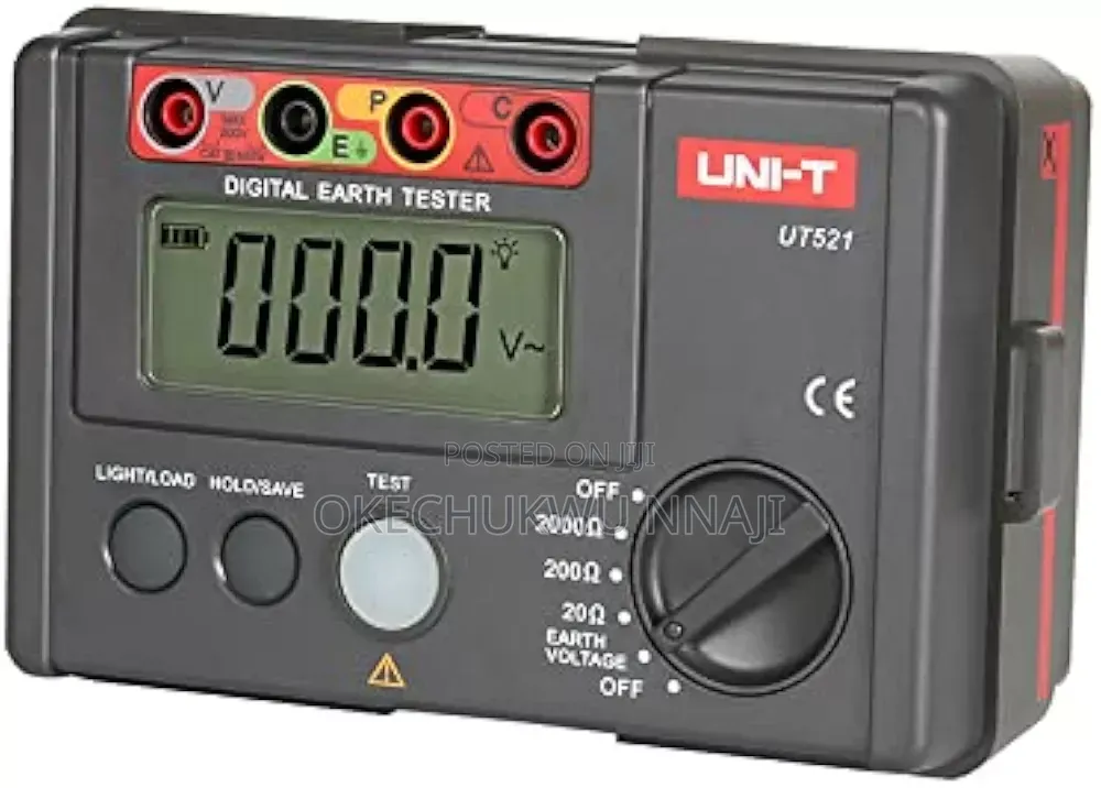Digital Earth Tester Ground Resistance AC Earth Insulation Resistance