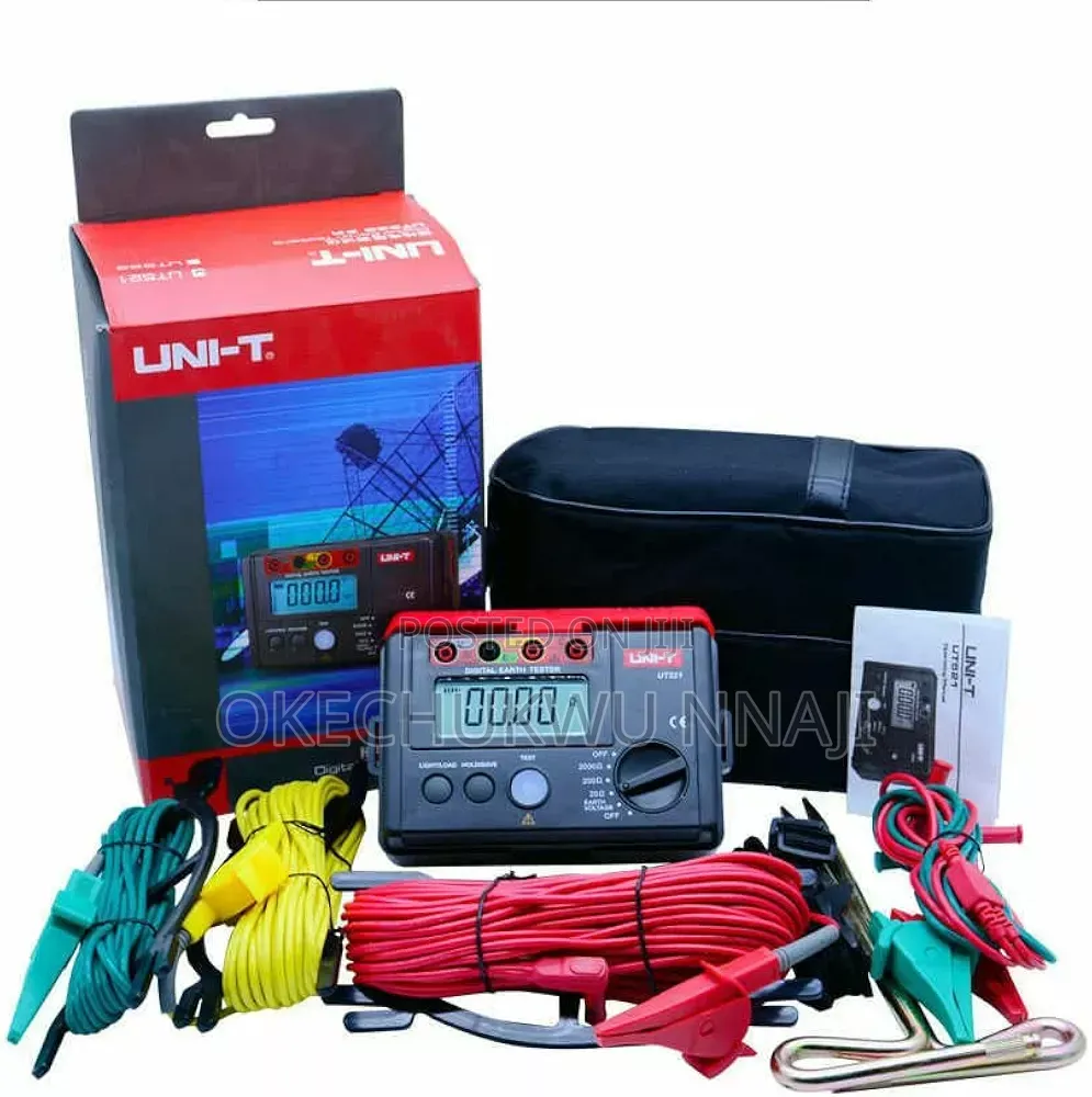 Digital Earth Tester Ground Resistance AC Earth Insulation Resistance