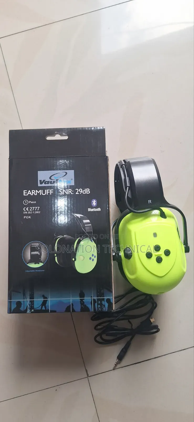 Bluetooth Ear Muff Rechargeable
