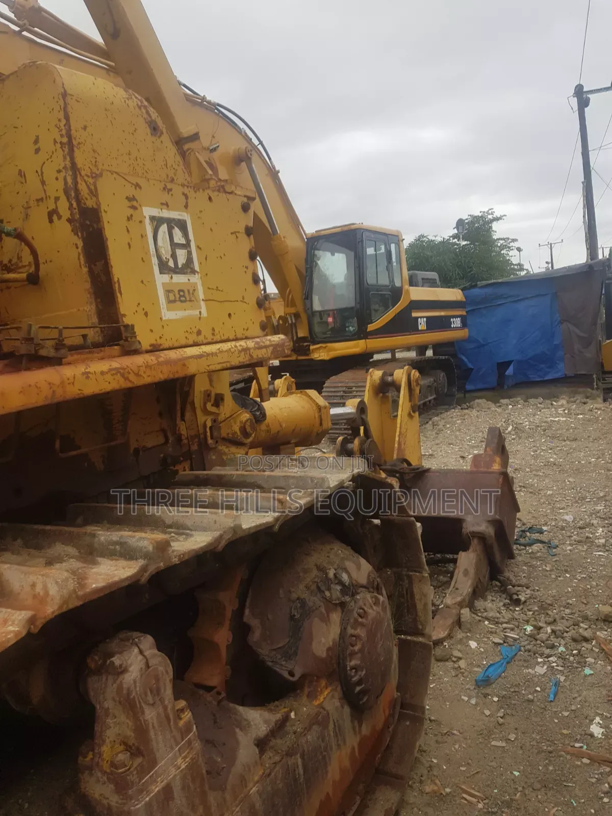 D8k Bulldozer With Ripper