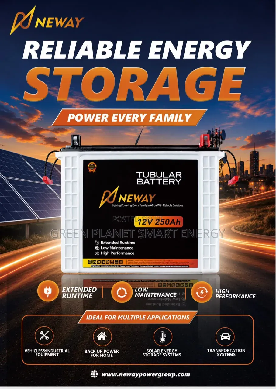 220AH and 250AH Tubular Battery