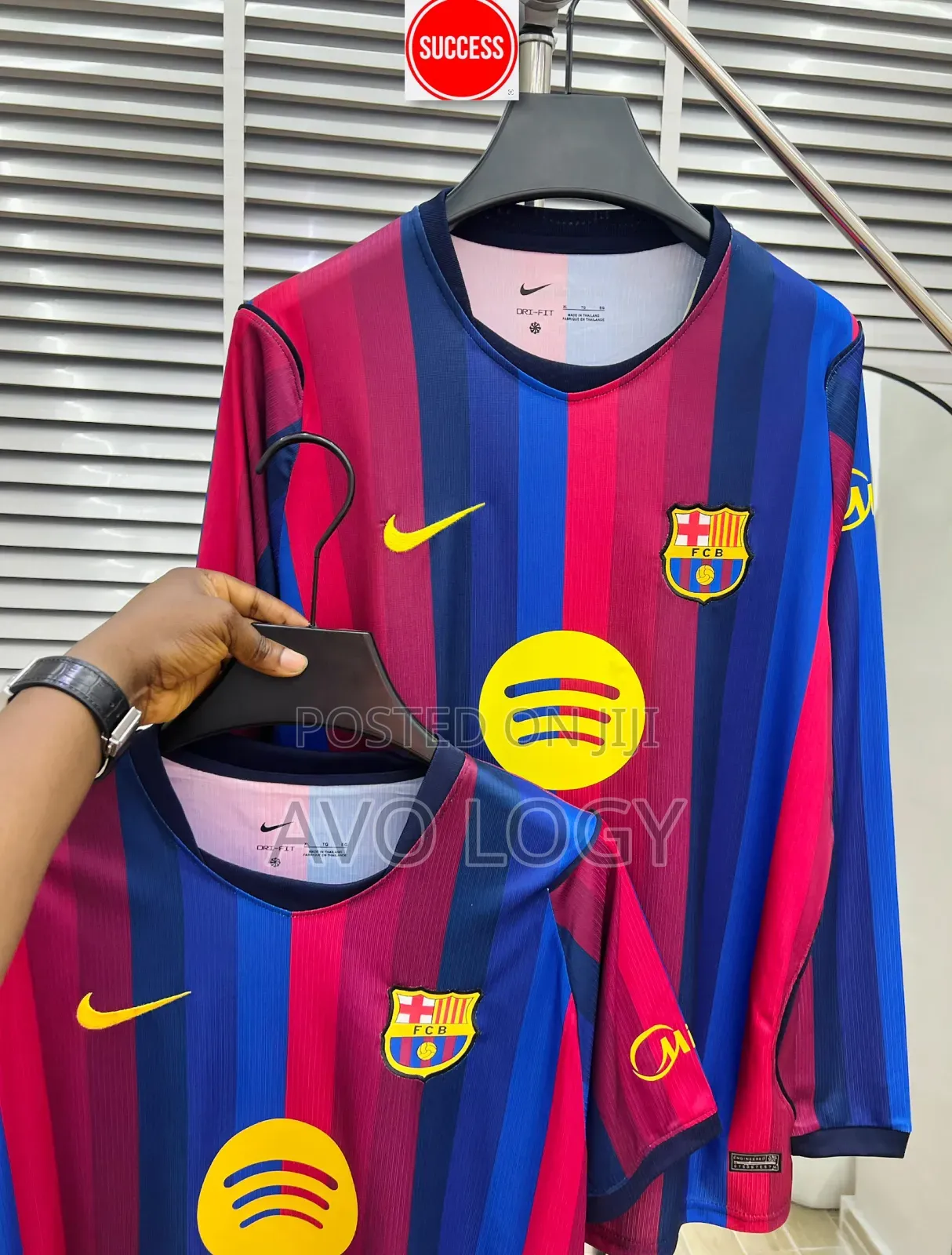 FC Barcelona Home Long Sleeve