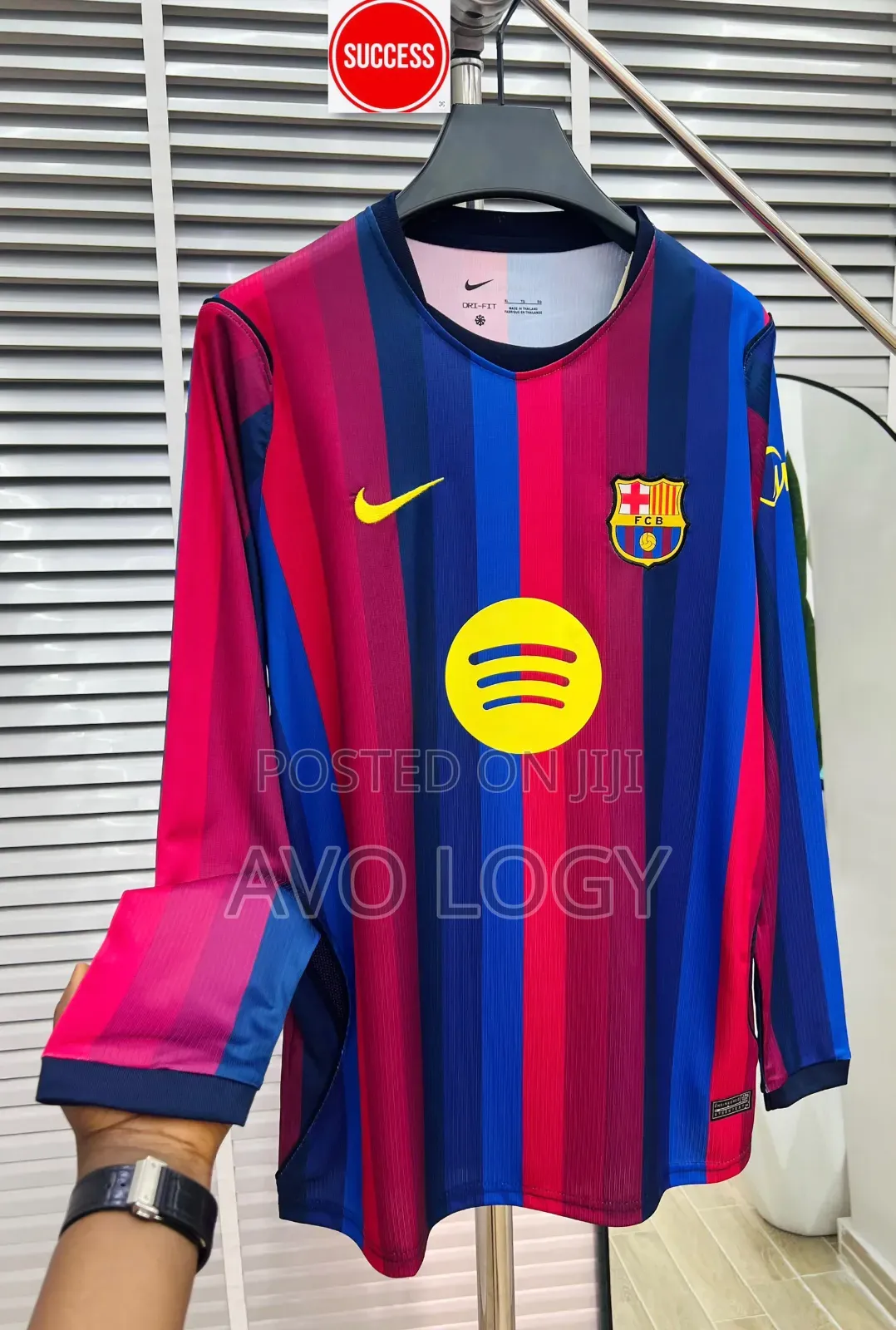 FC Barcelona Home Long Sleeve