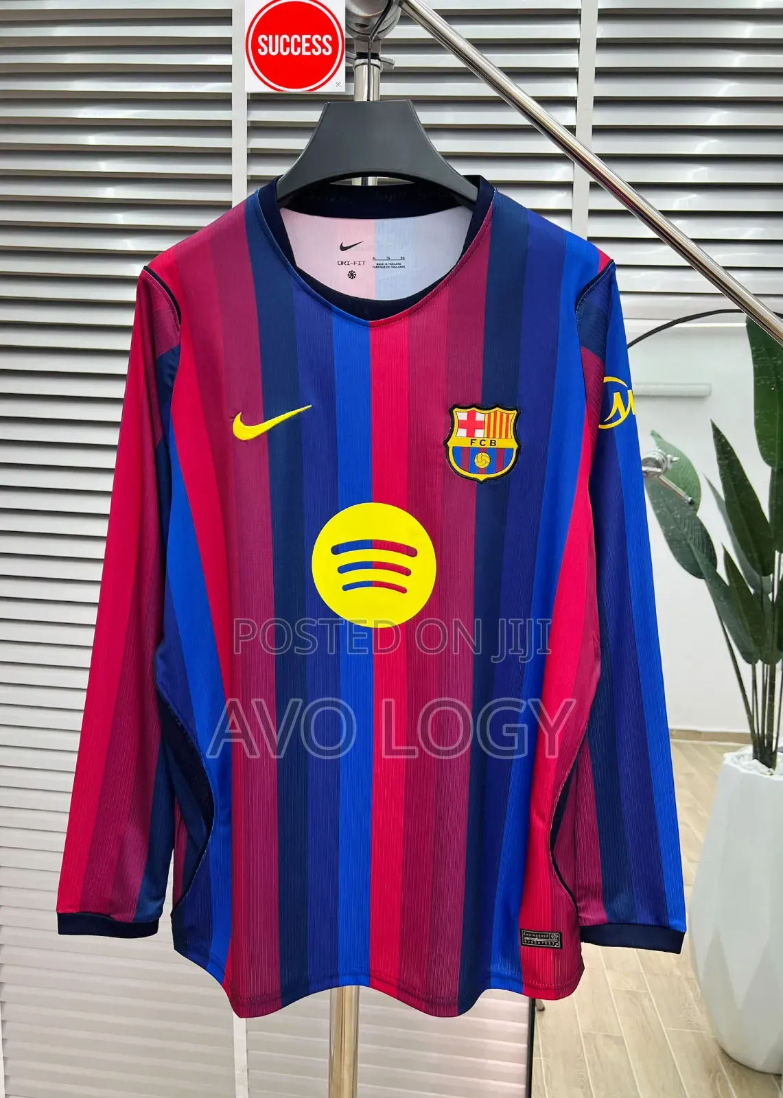 FC Barcelona Home Long Sleeve