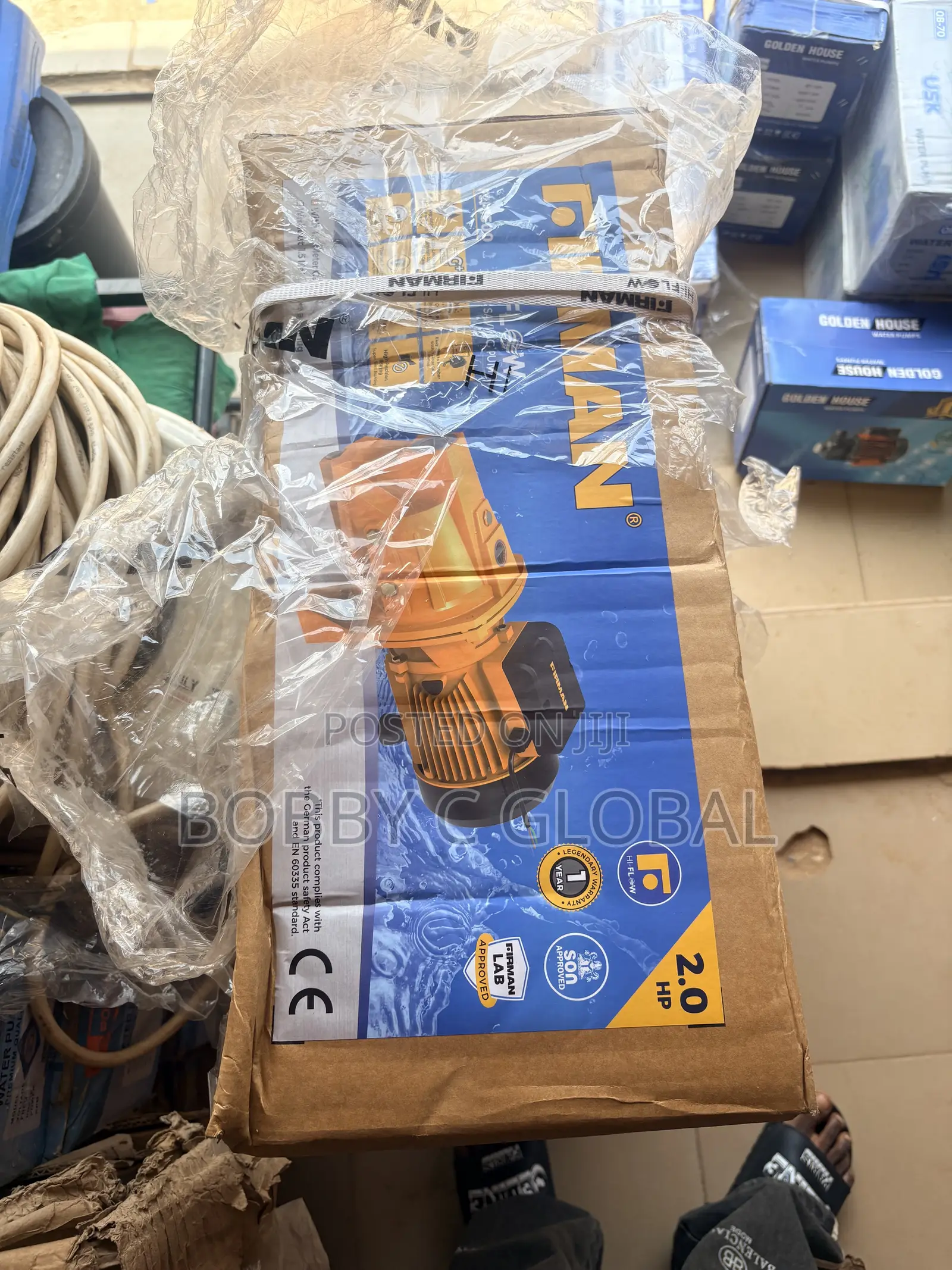 2HP Fireman Submersible Water Pump – Heavy Duty Reliable