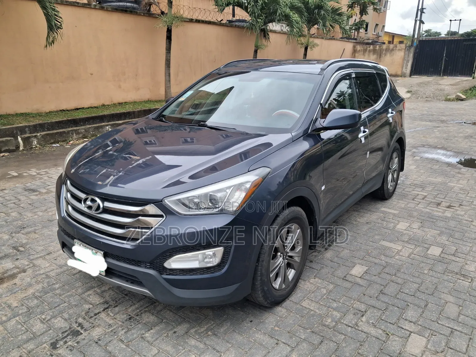 Hyundai Santa Fe 2015 Gray