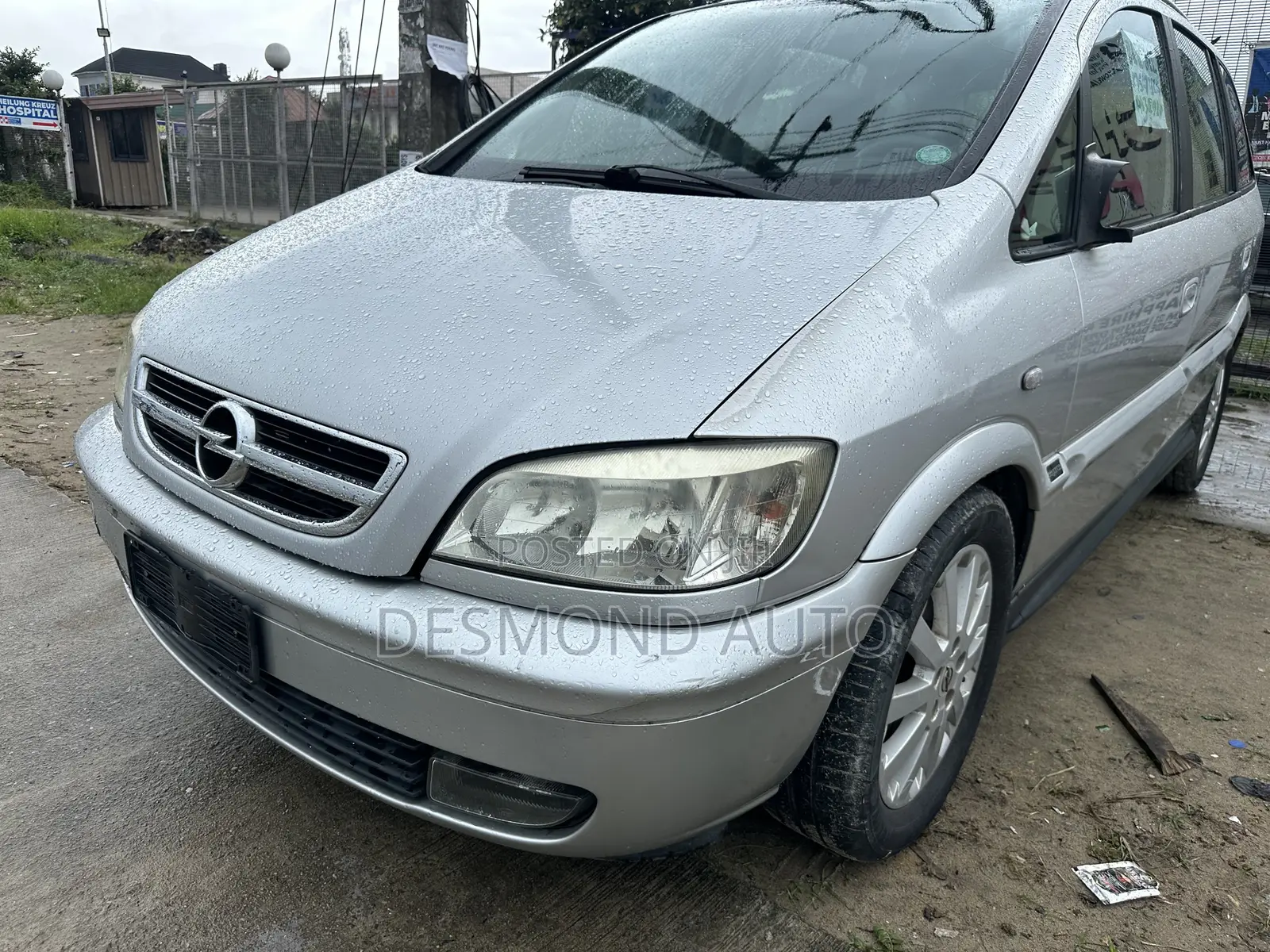 Opel Zafira 1.6 2005 Silver