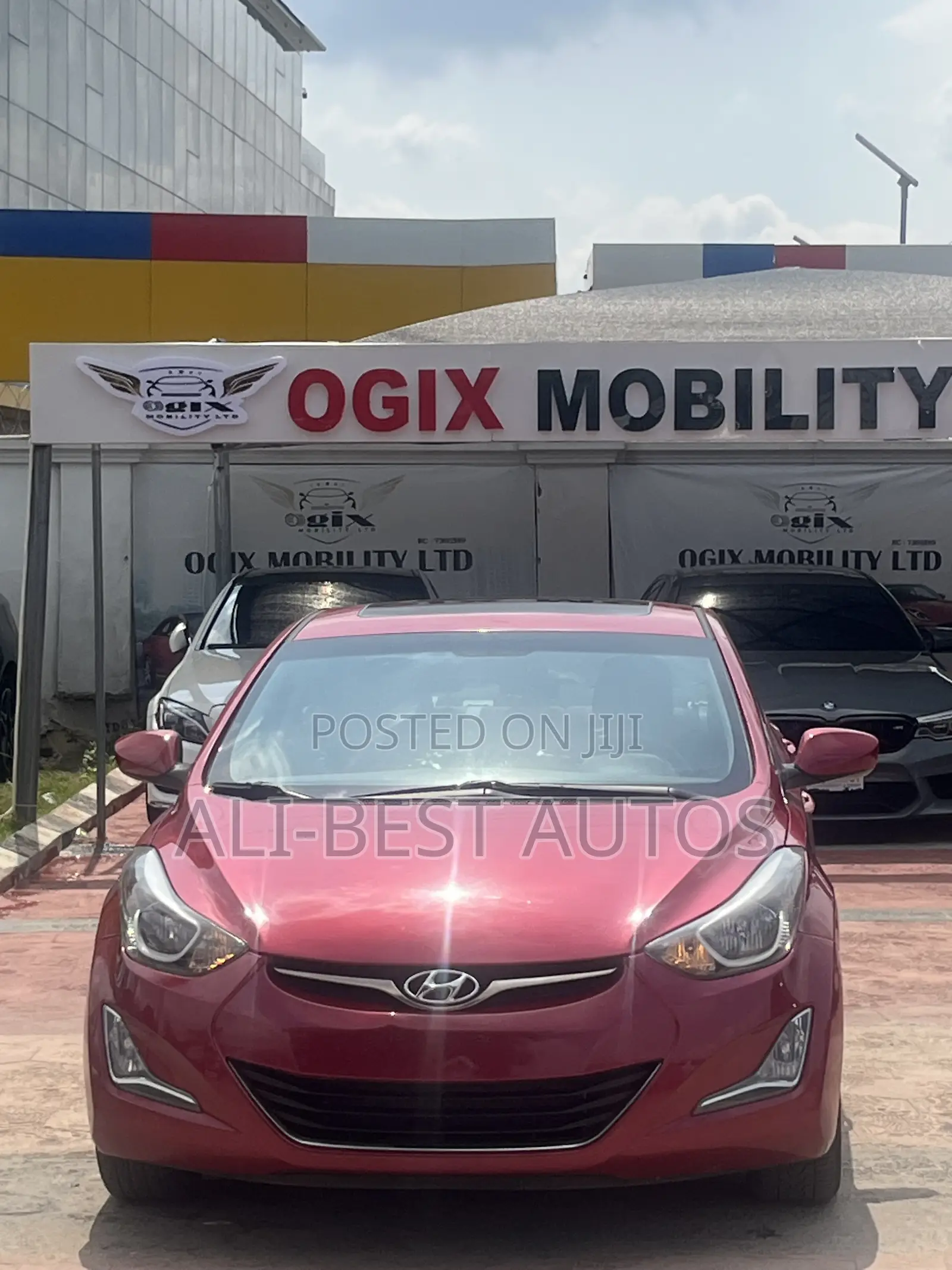 Hyundai Elantra 2015 Red