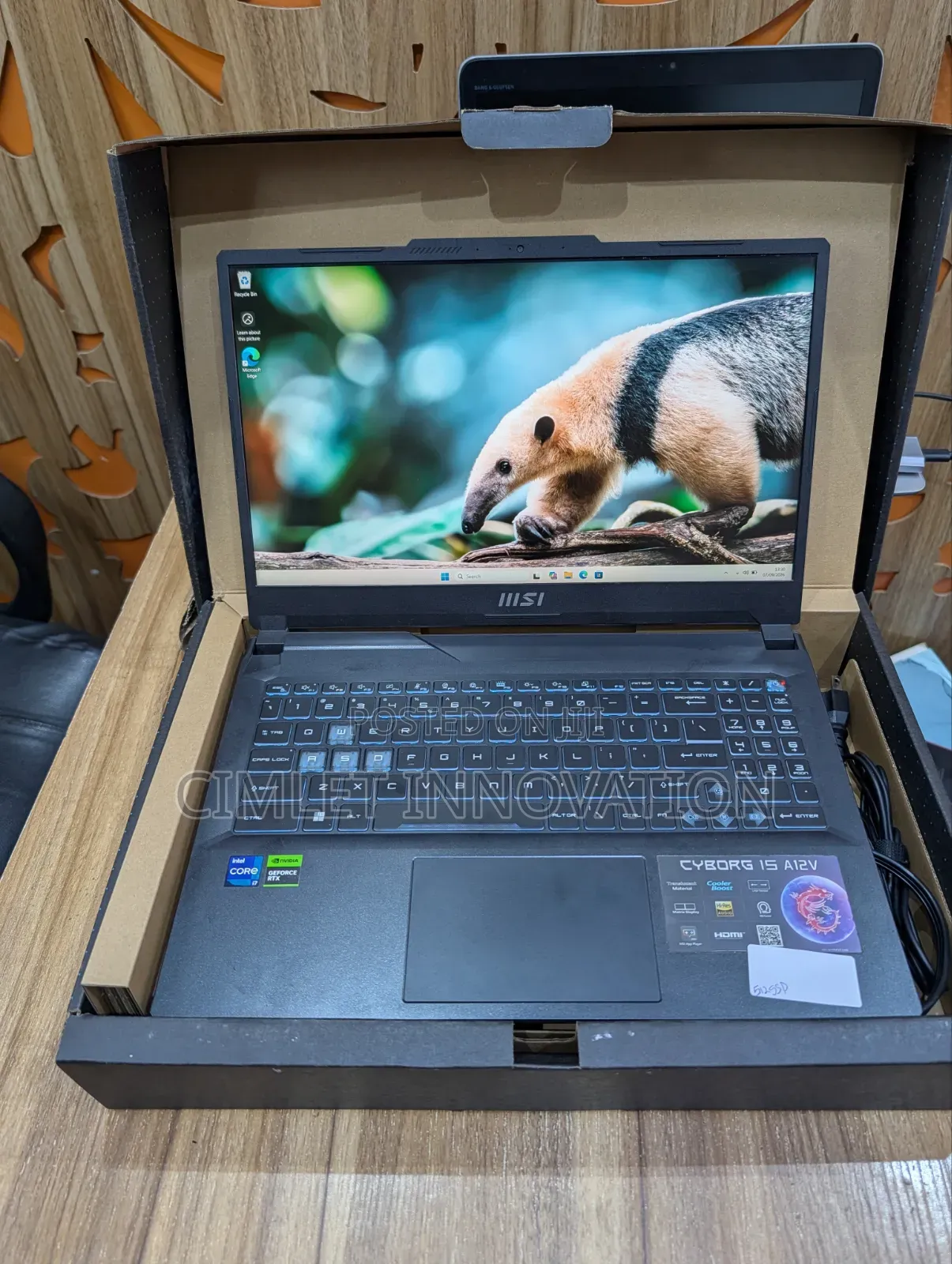 Laptop MSI Cyborg 15 16GB Intel Core i7 SSD 512GB