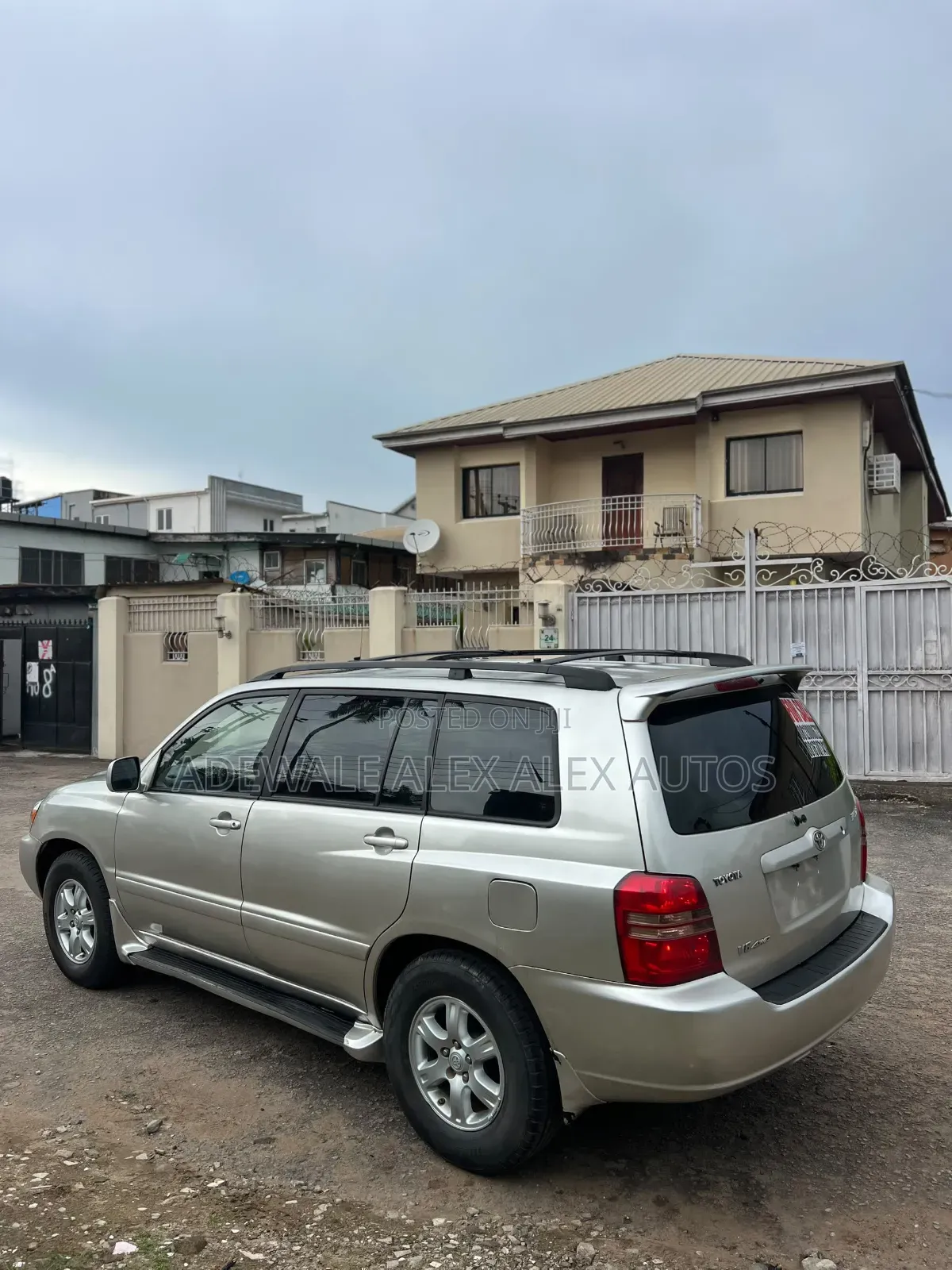 Toyota Highlander 2003 Silver