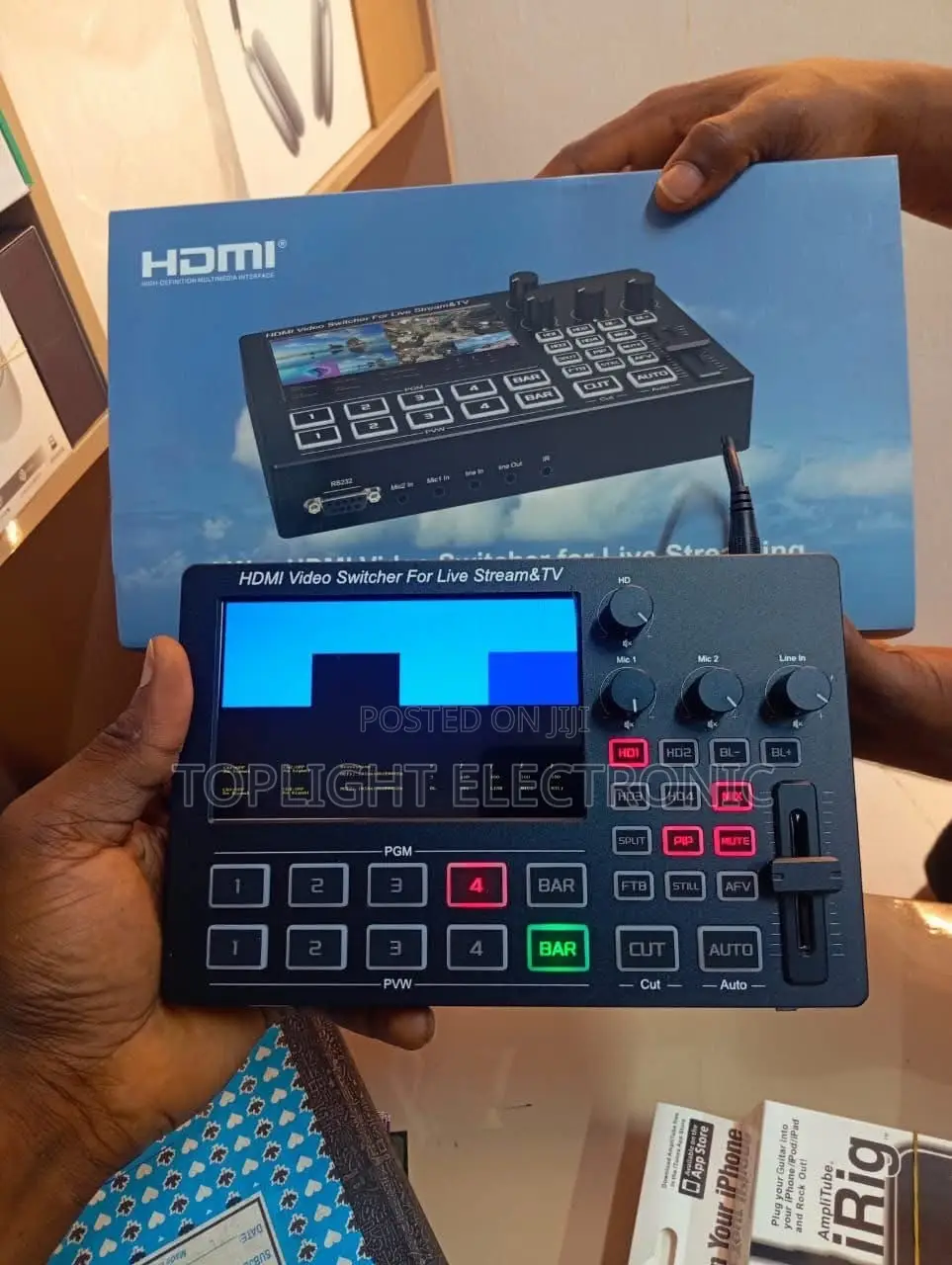 4 Way Hdmi Video Switcher for Live Streaming