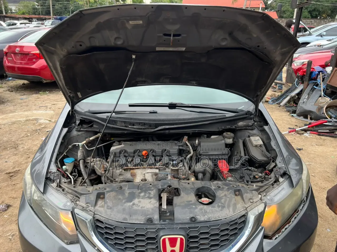 Honda Civic Sedan EX 2013 Gray