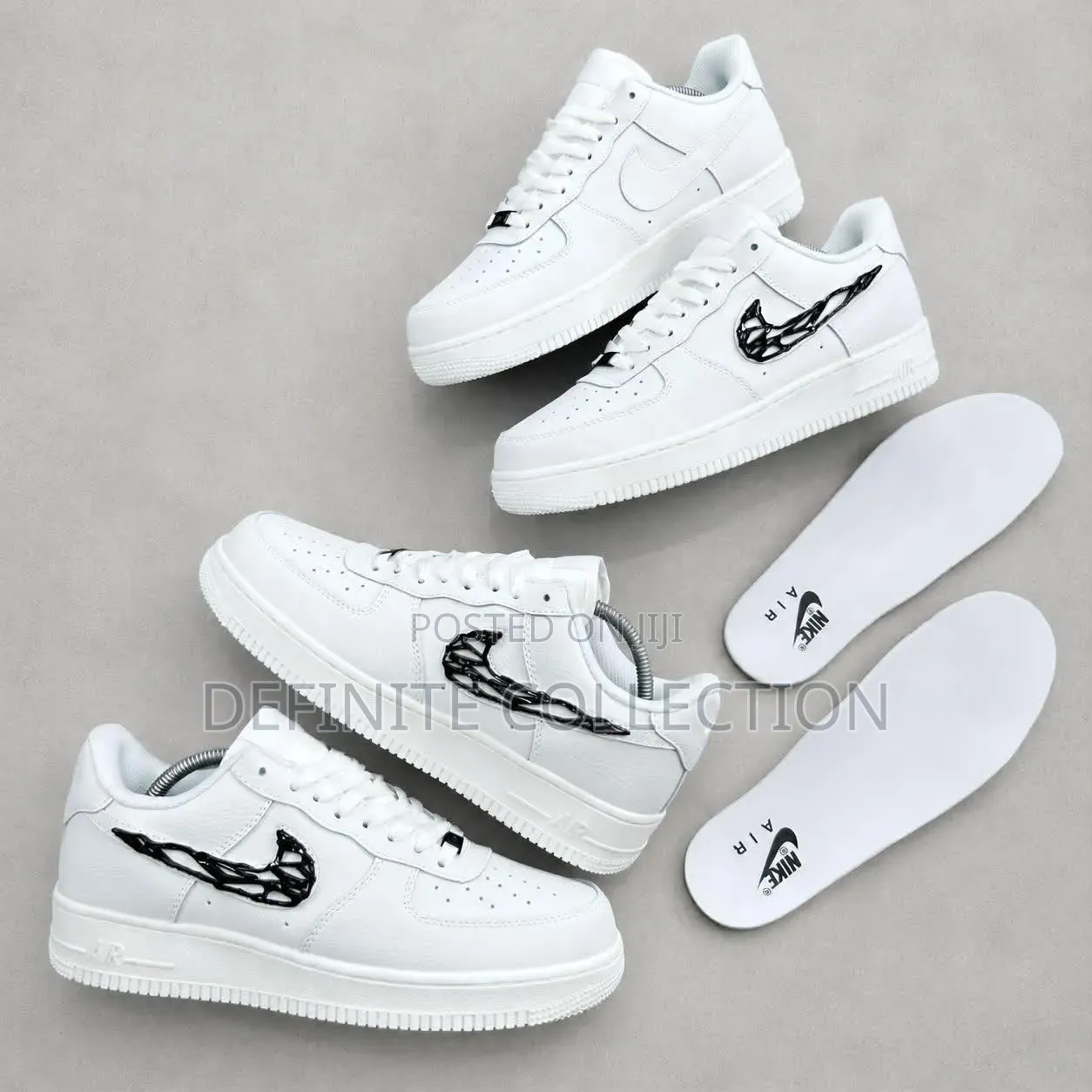 NIKE Air Force 1 Premium Molten Metal Sneakers