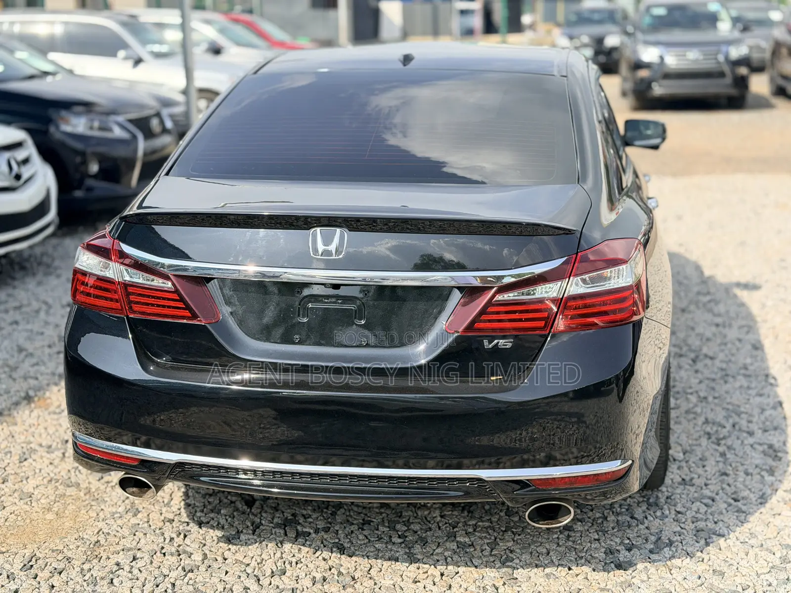 Honda Accord EX-L V6 4dr Sedan FWD (3.5L 6cyl 6A) 2017 Black