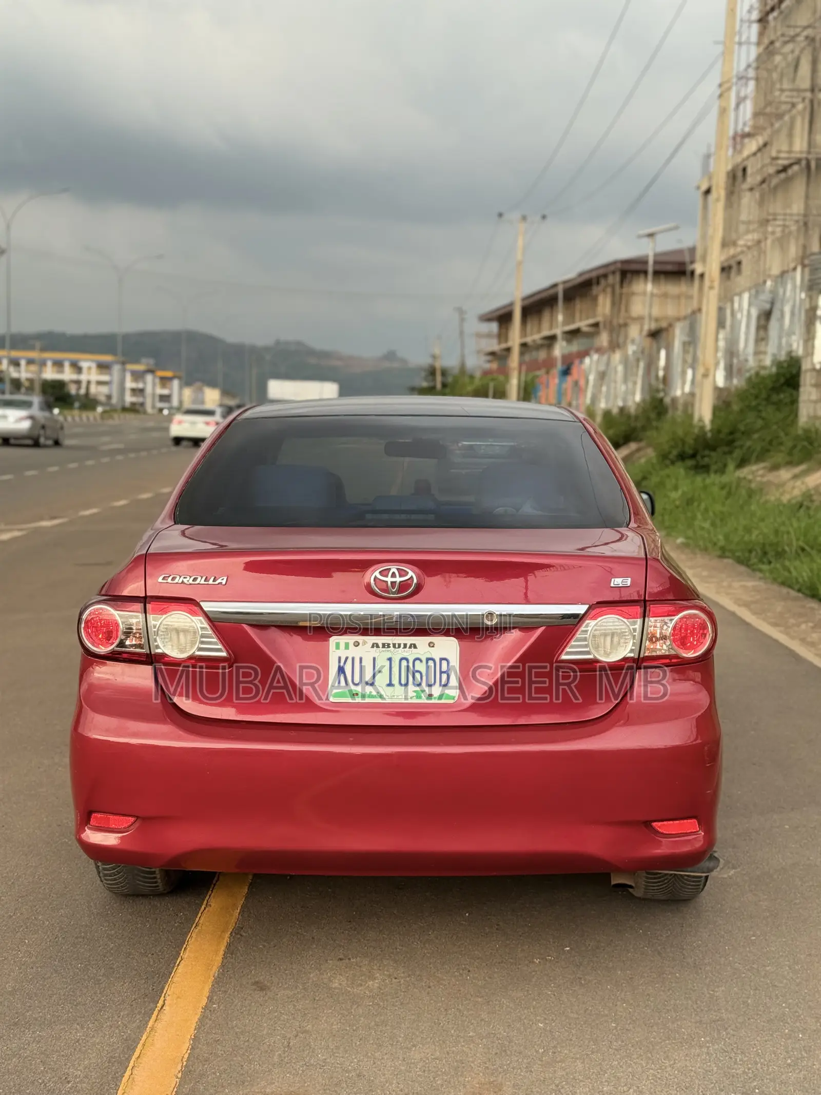 Toyota Corolla LE 4dr Sedan (1.8L 4cyl 4A) 2011 Red