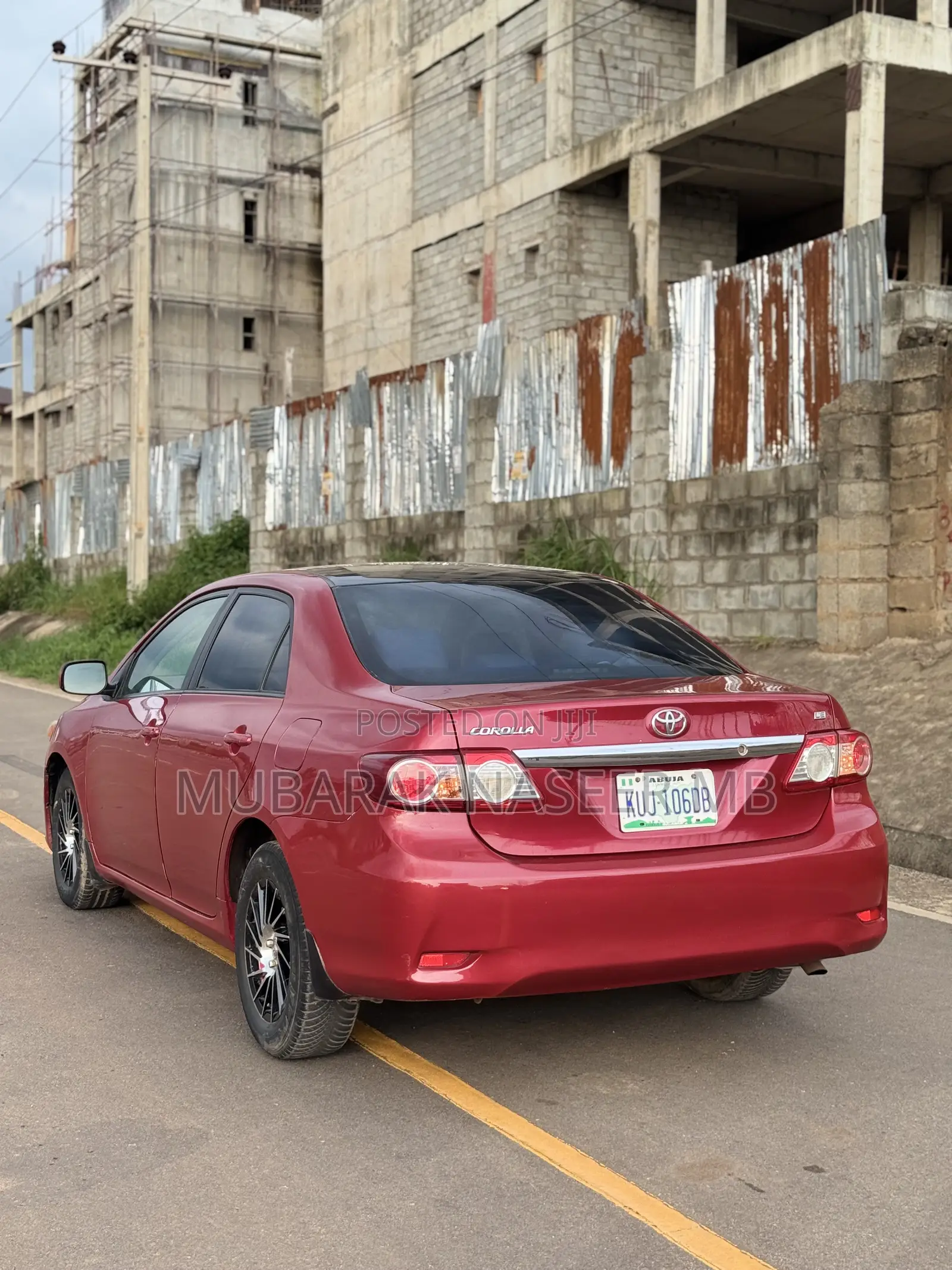 Toyota Corolla LE 4dr Sedan (1.8L 4cyl 4A) 2011 Red