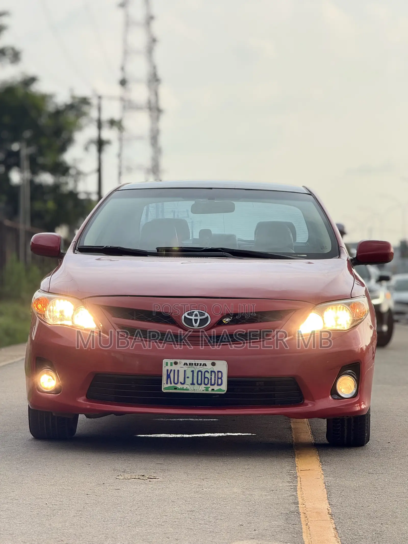 Toyota Corolla LE 4dr Sedan (1.8L 4cyl 4A) 2011 Red