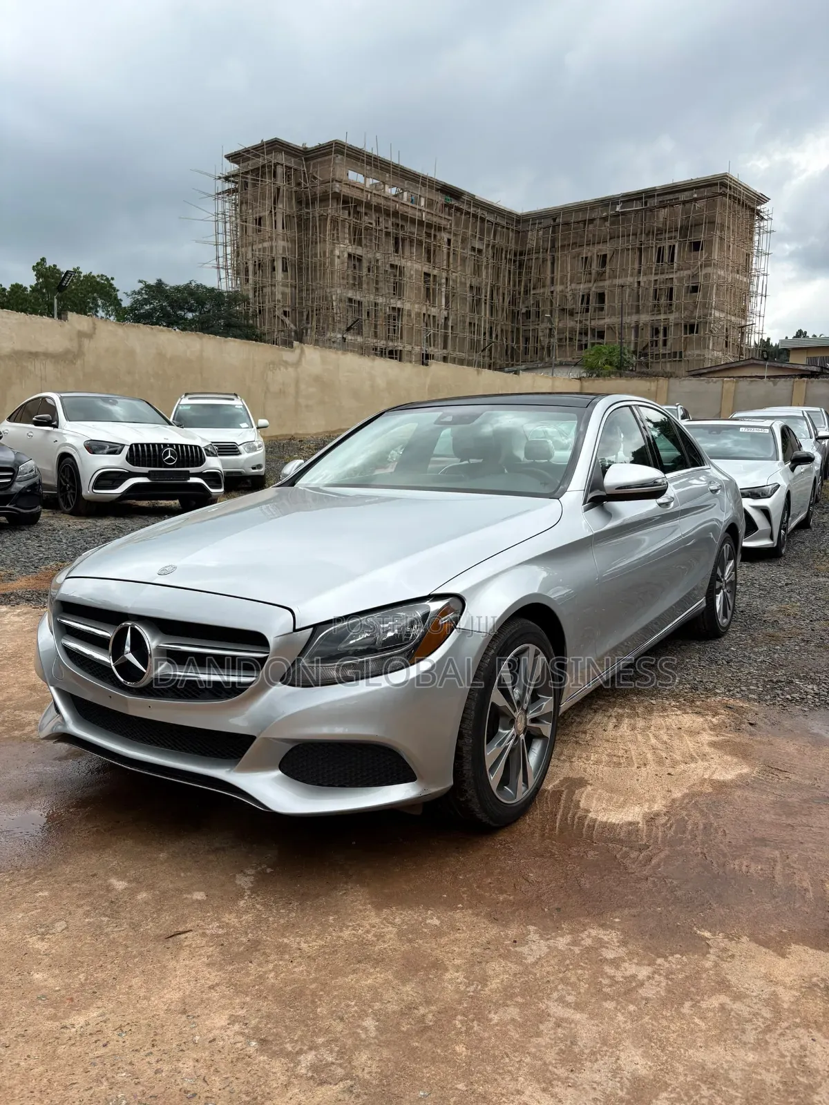 Mercedes-Benz C300 Luxury 4Matic Sedan AWD (2.0L 4cyl 7A) 2016 Silver