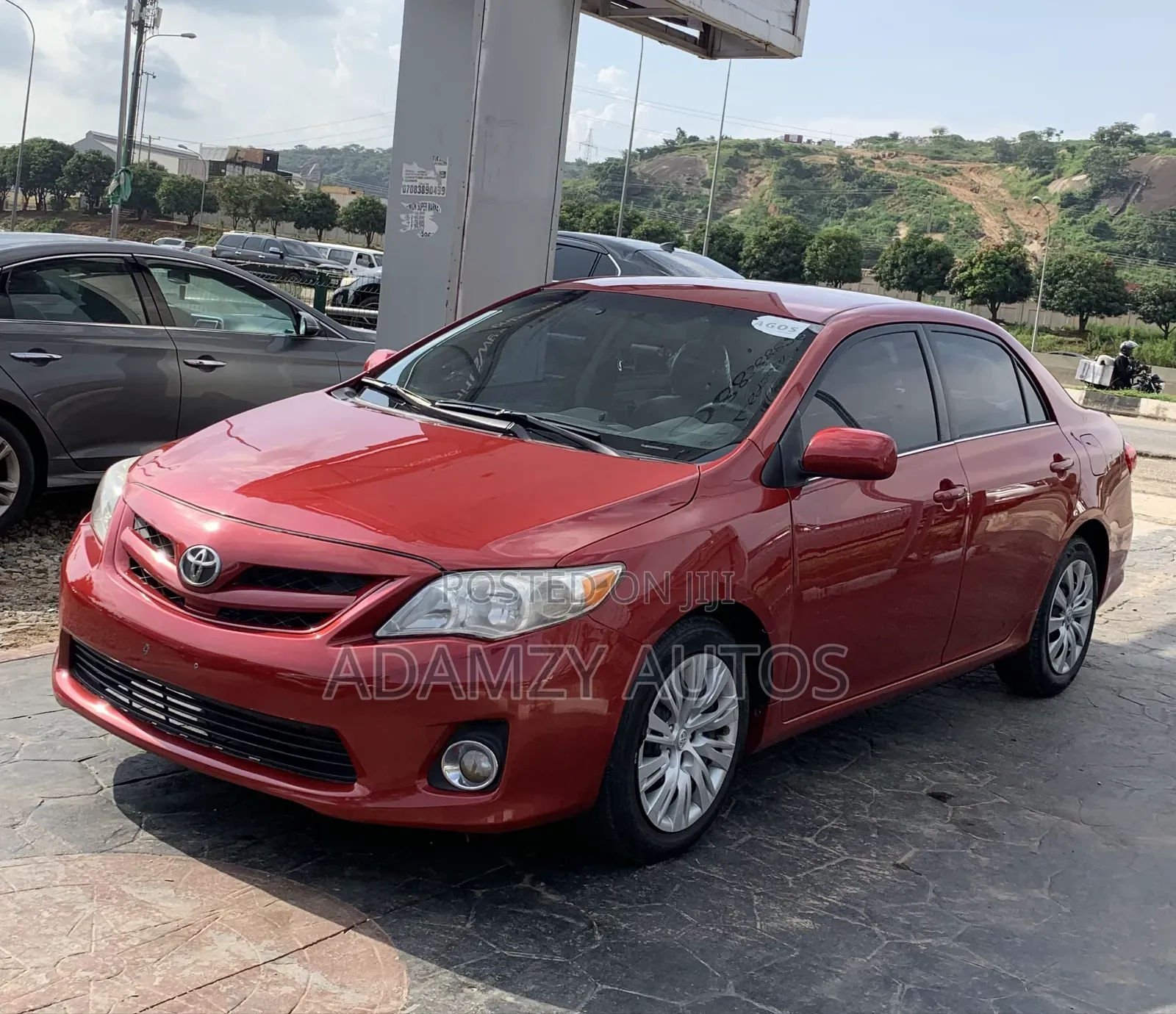 Toyota Corolla LE 4dr Sedan (1.8L 4cyl 4A) 2013 Red