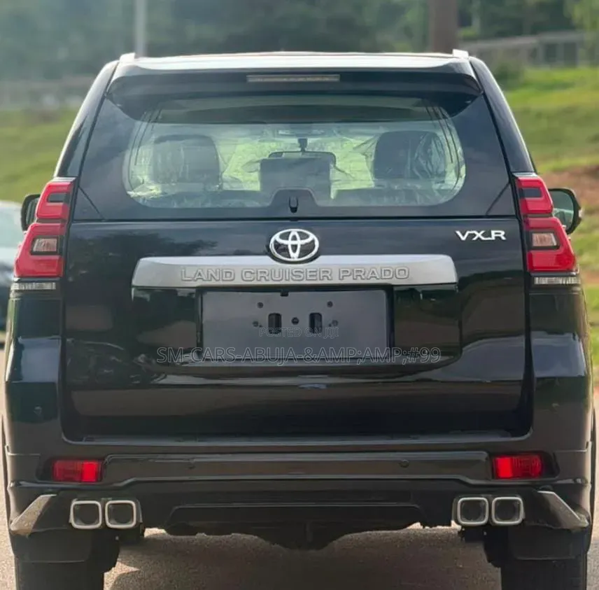 New Toyota Land Cruiser Prado 2024 Black