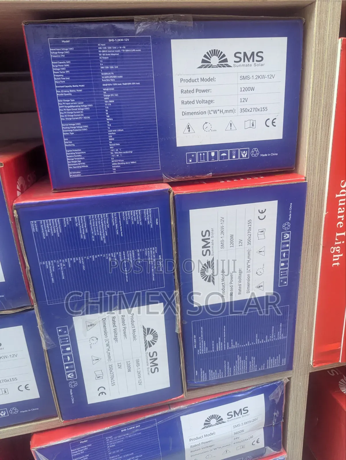 1.2 Kva Hybrid SMS Inverter 12v