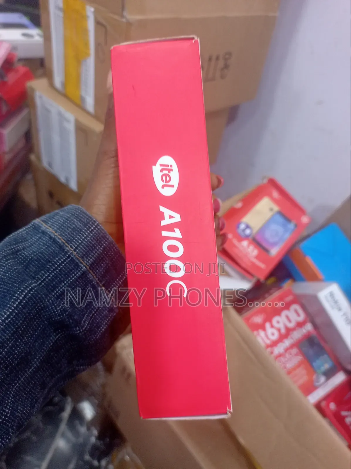 New Itel A100C 64 GB Black