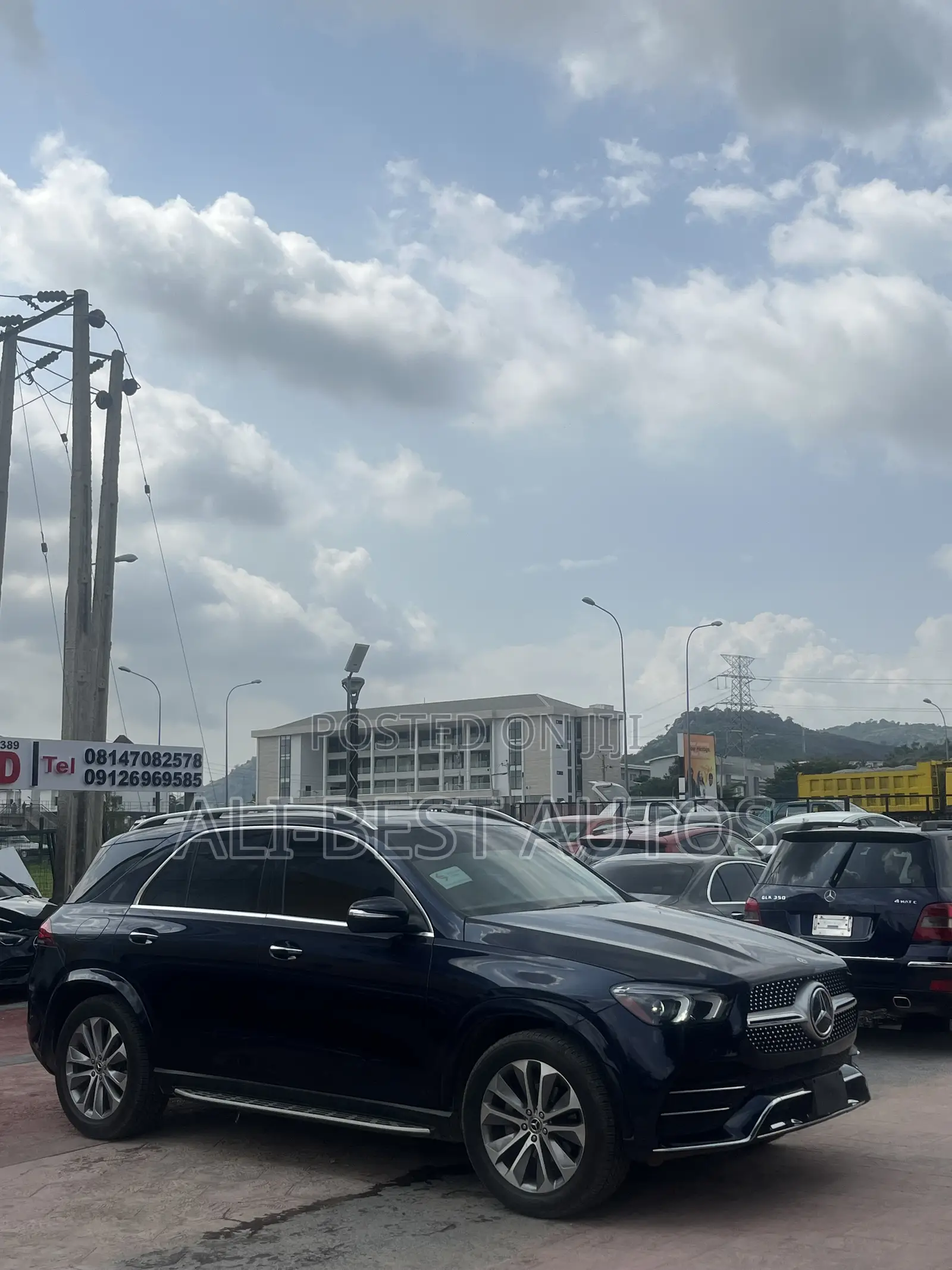 Mercedes-Benz GLE-Class 2019 Blue