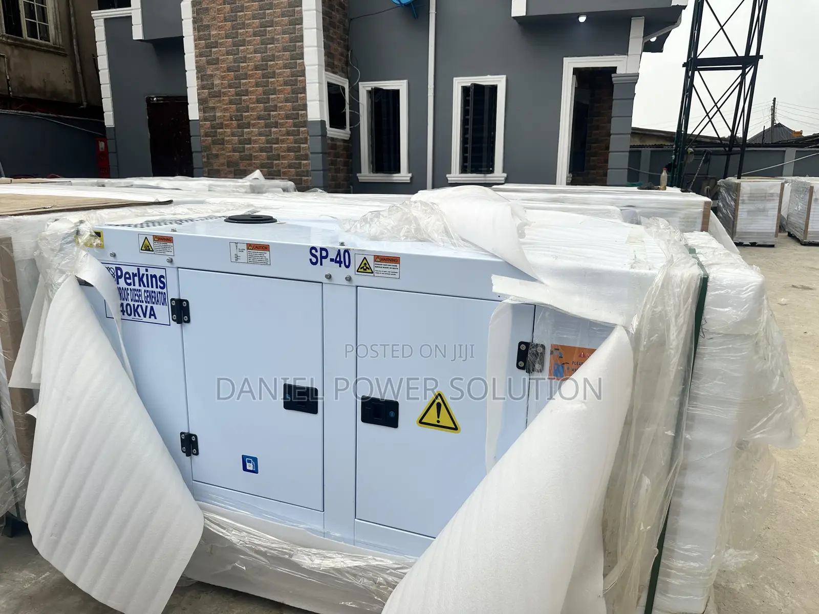 Brand New SP-40Perkins Soundproof Generator 100% Copper Coil 40kva