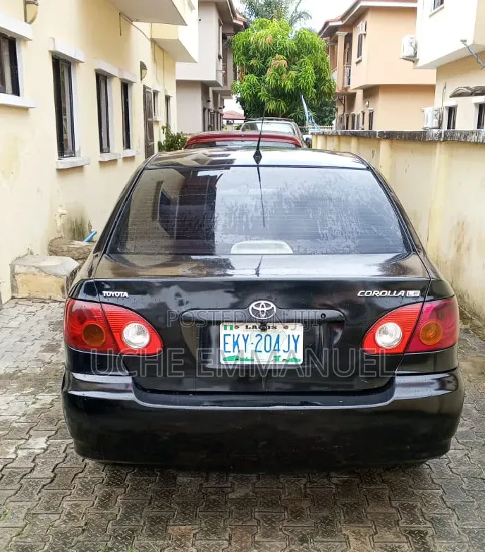 Toyota Corolla 2006 Black