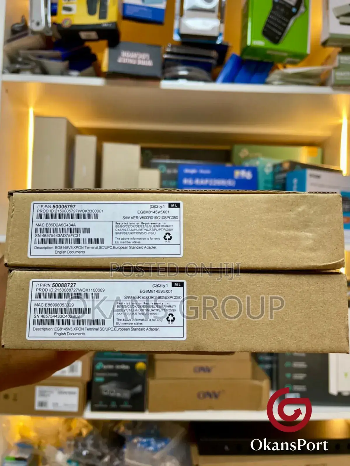 Fiber Optic Router Ont Gpon Xpon Wifi FTTH Router Upc/APC Sc Lc Couple