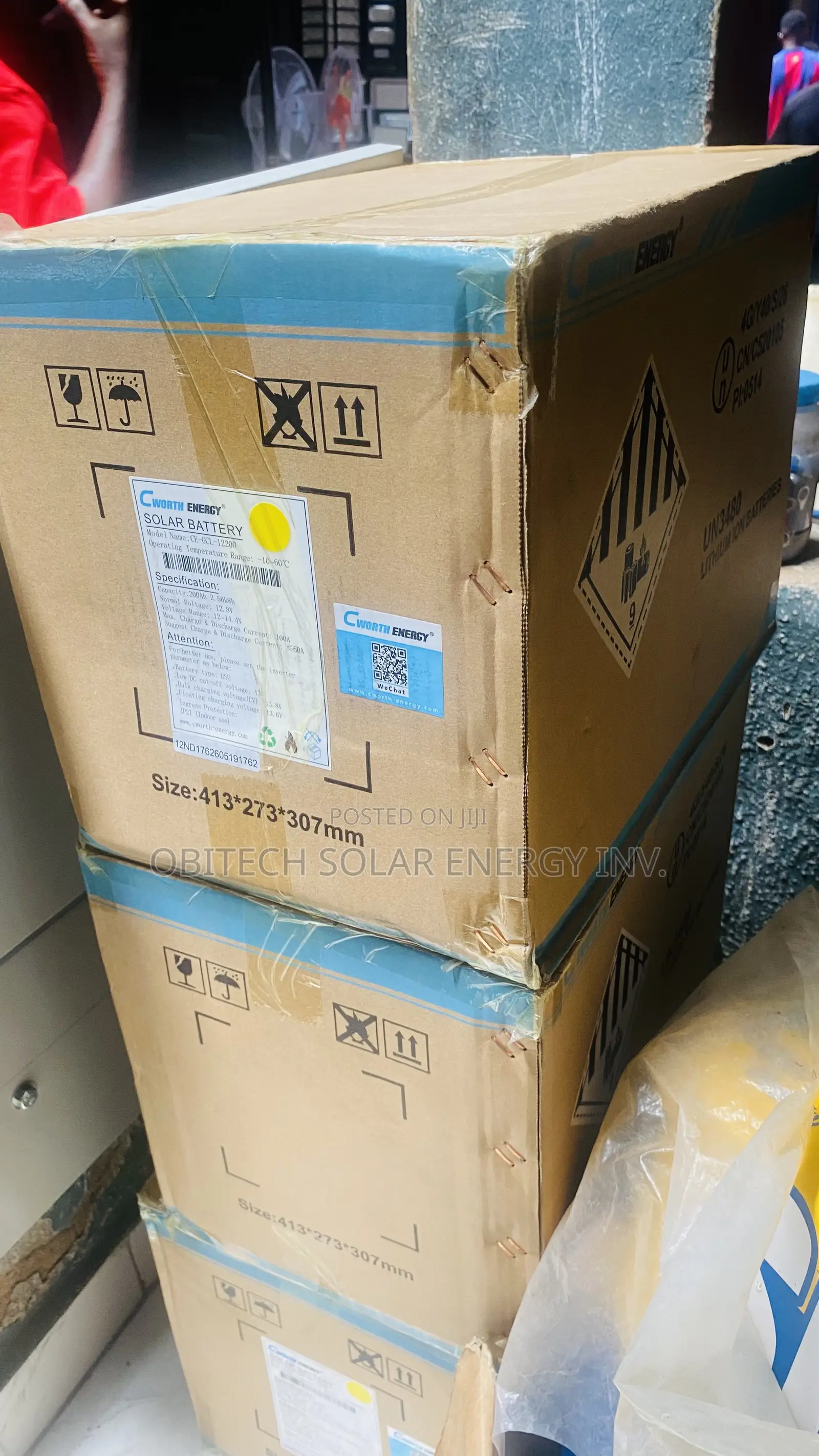 2.56kwh Cworth Energy Solar Battery