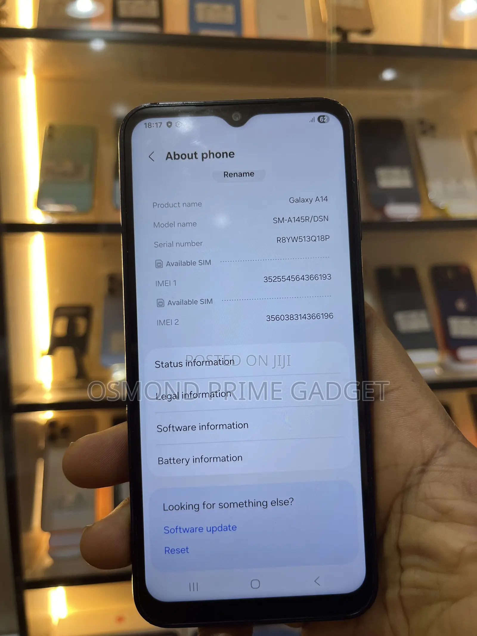 Samsung Galaxy A14 64 GB Black