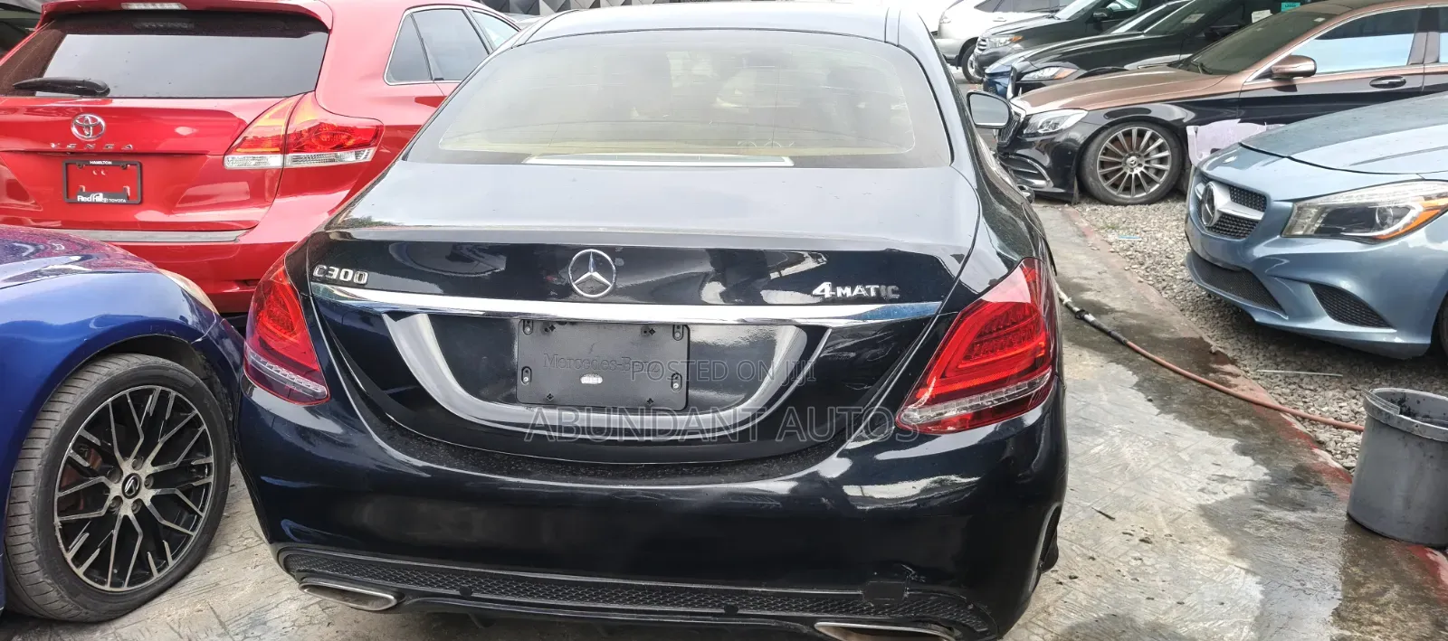 Mercedes-Benz C300 Luxury 4Matic Sedan AWD (2.0L 4cyl 7A) 2016 Black
