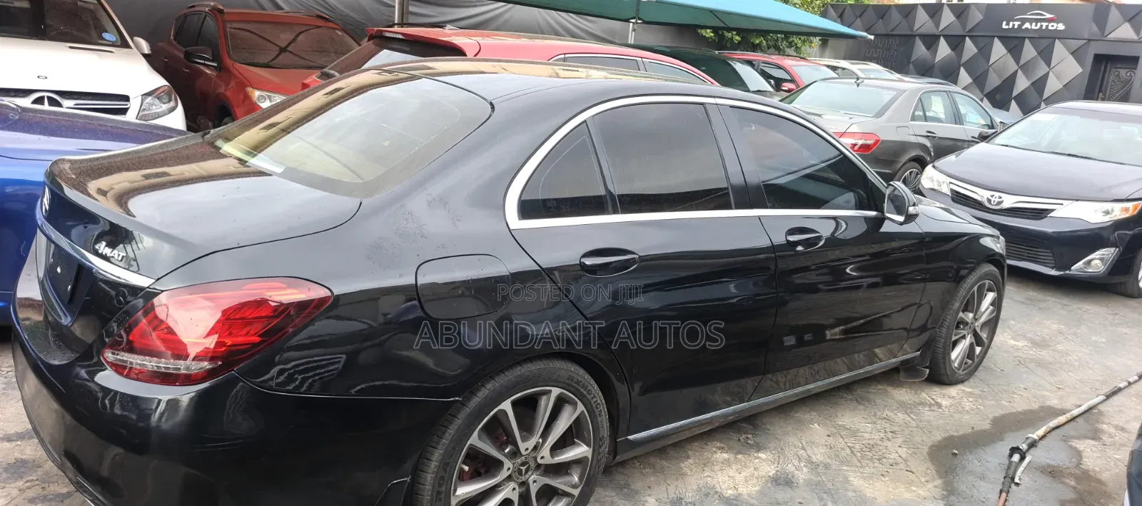 Mercedes-Benz C300 Luxury 4Matic Sedan AWD (2.0L 4cyl 7A) 2016 Black