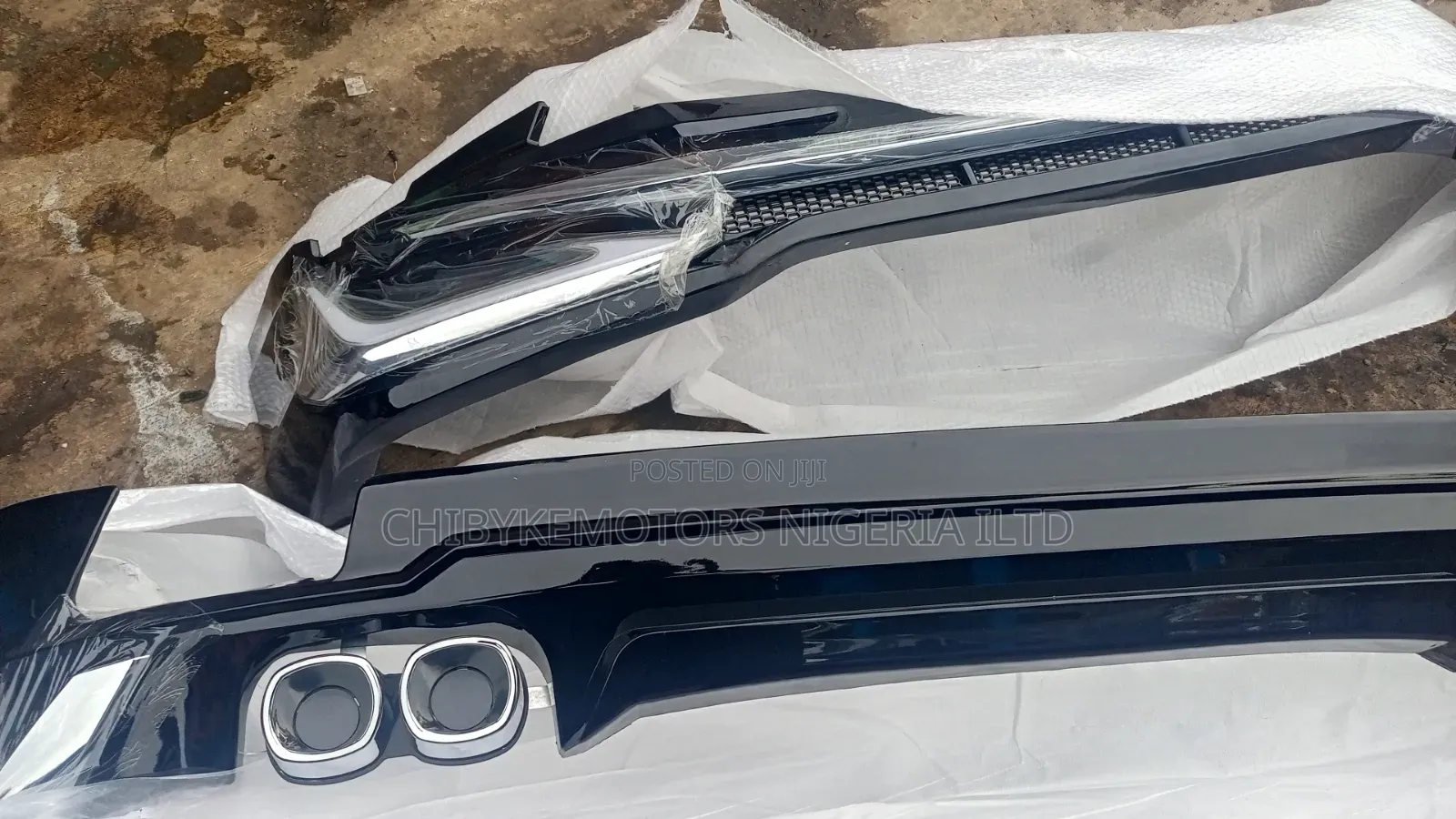 Front and Back Spoiler for Toyota Prado 2020 Model